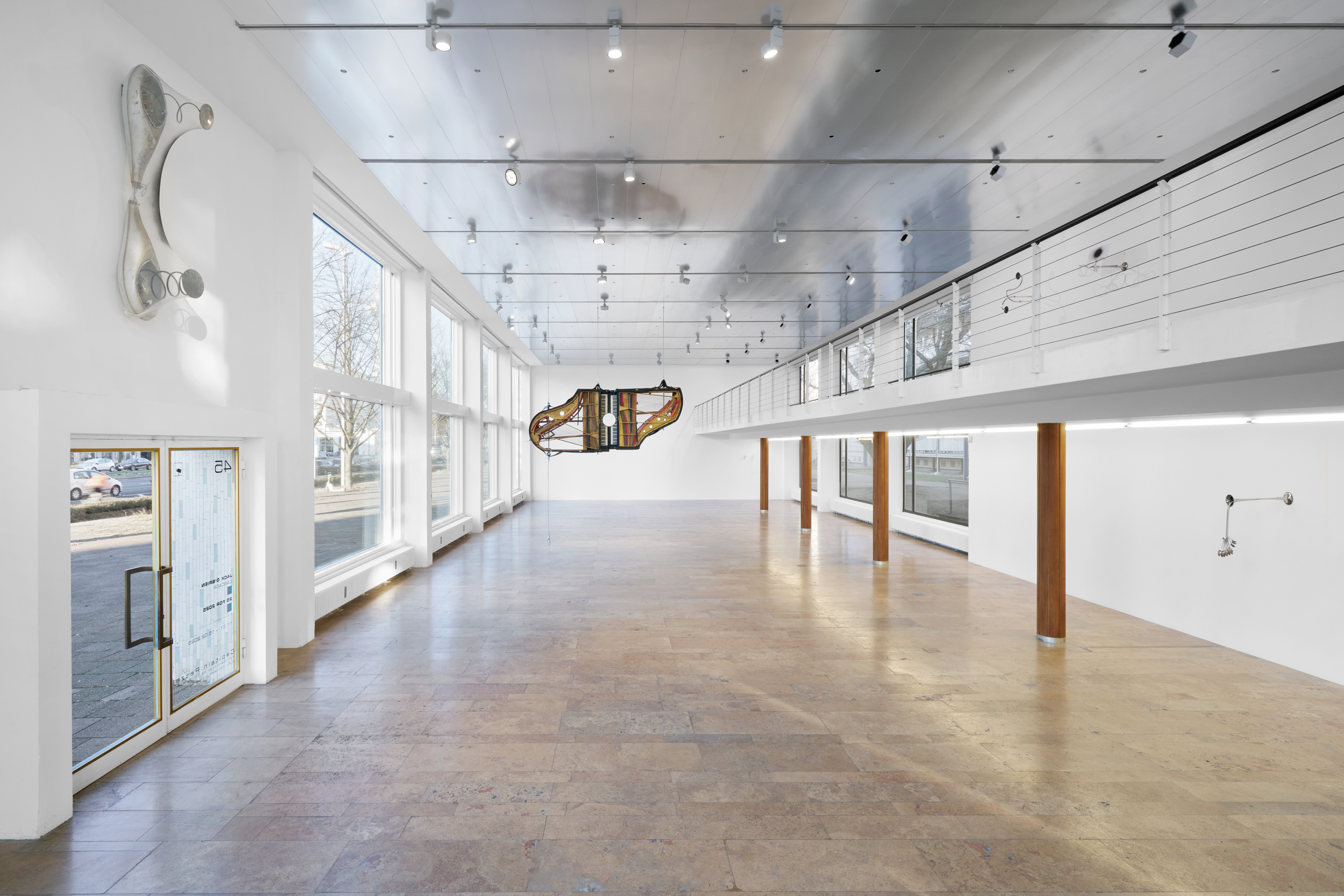 Installation View of 'Cascade' at Capitain Petzel, Berlin. 2025