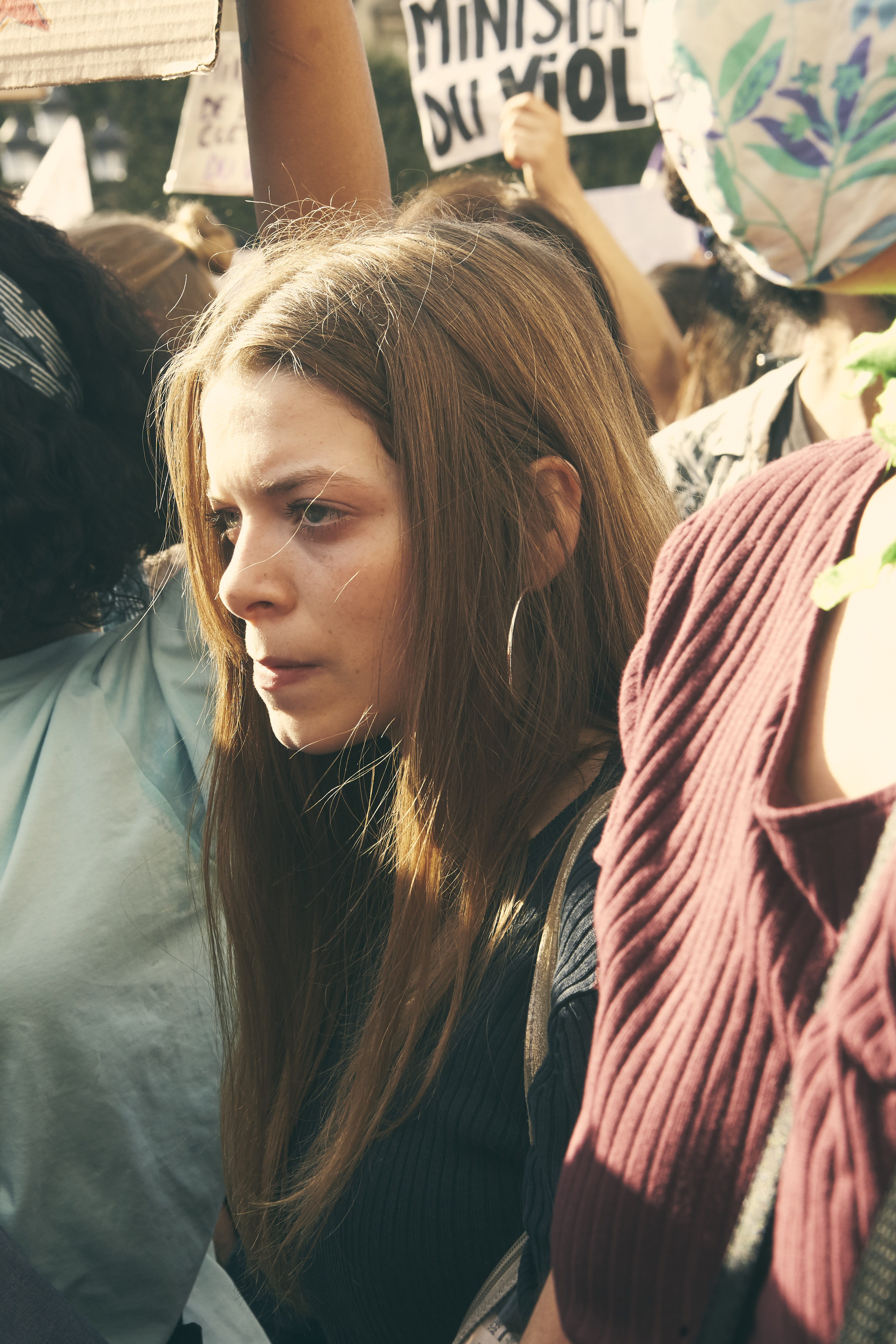 Feminist demonstration, Libération