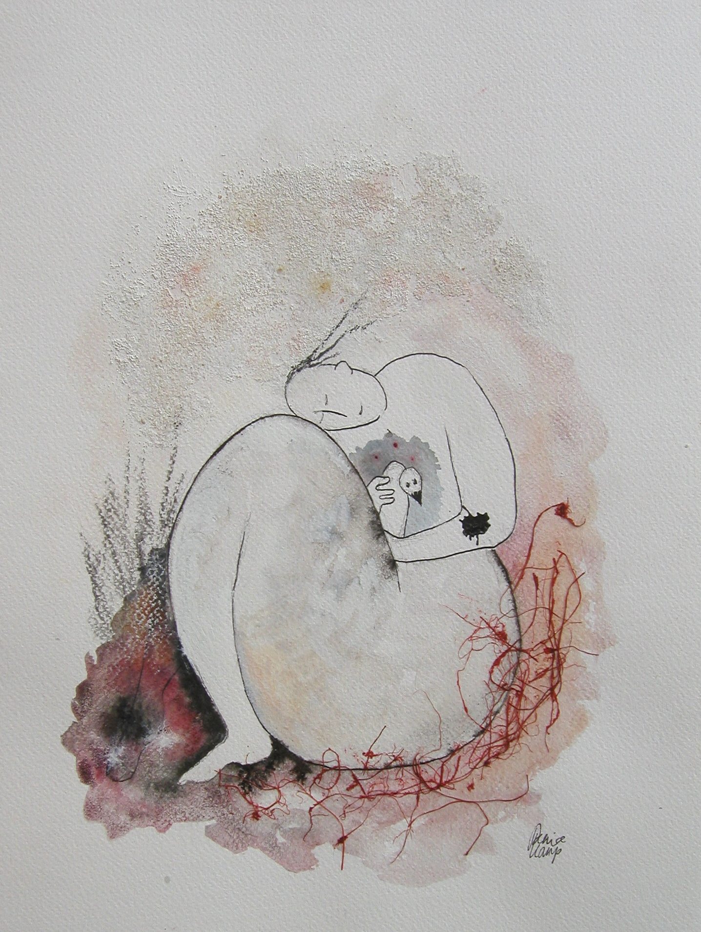 Nest Werk op papier Dit werk is verkocht.