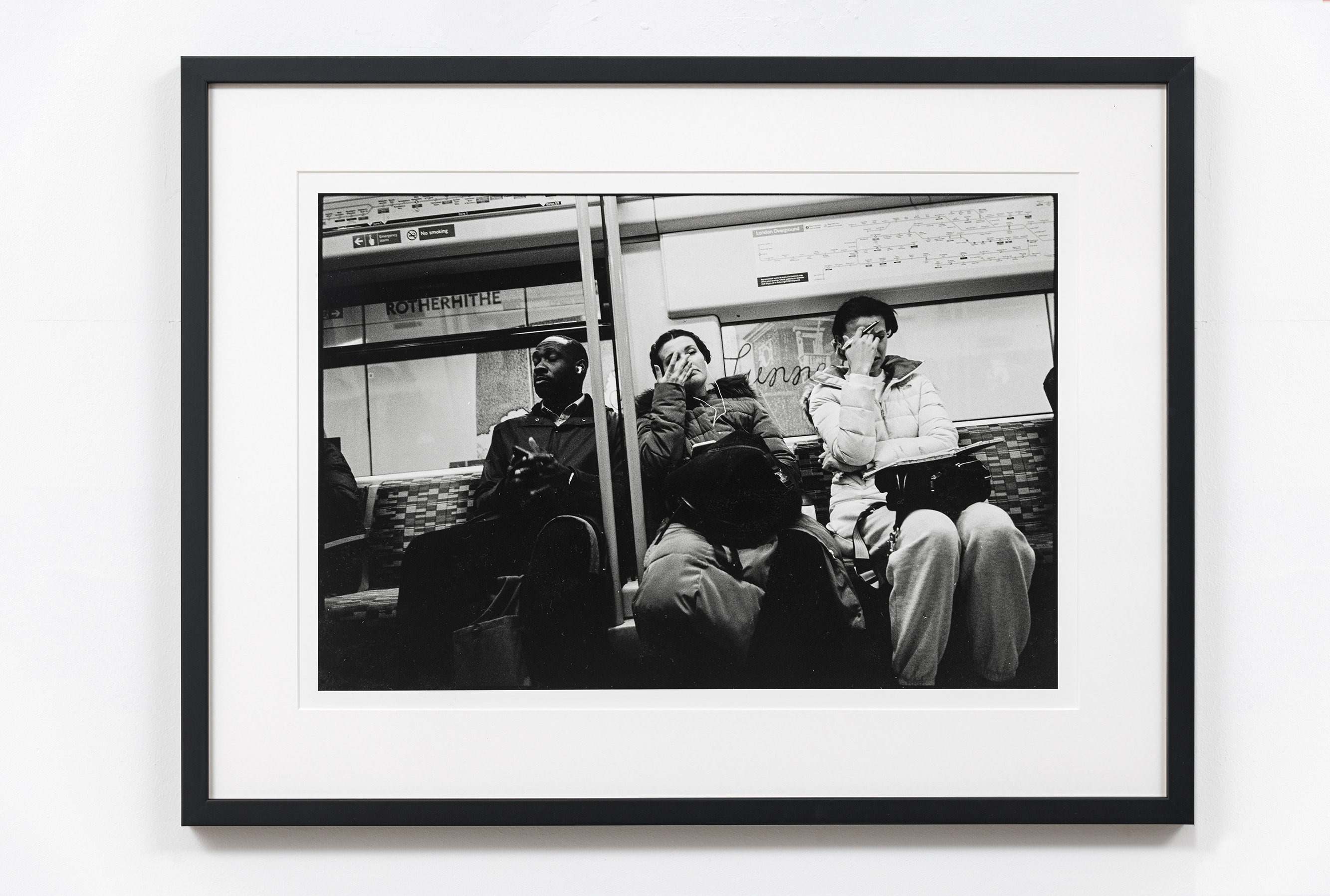Alfie White, Commute, 2022, Silver Gelatin Print on Paper, Hand Printed by Artist, 43 x 57 cm (Framed), Edition of 5, (AW-030722)