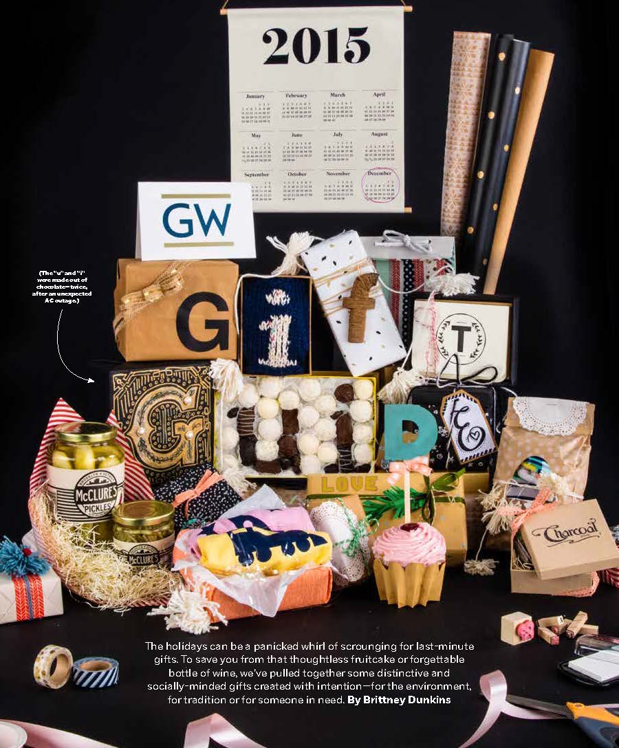 Gift Guide spread