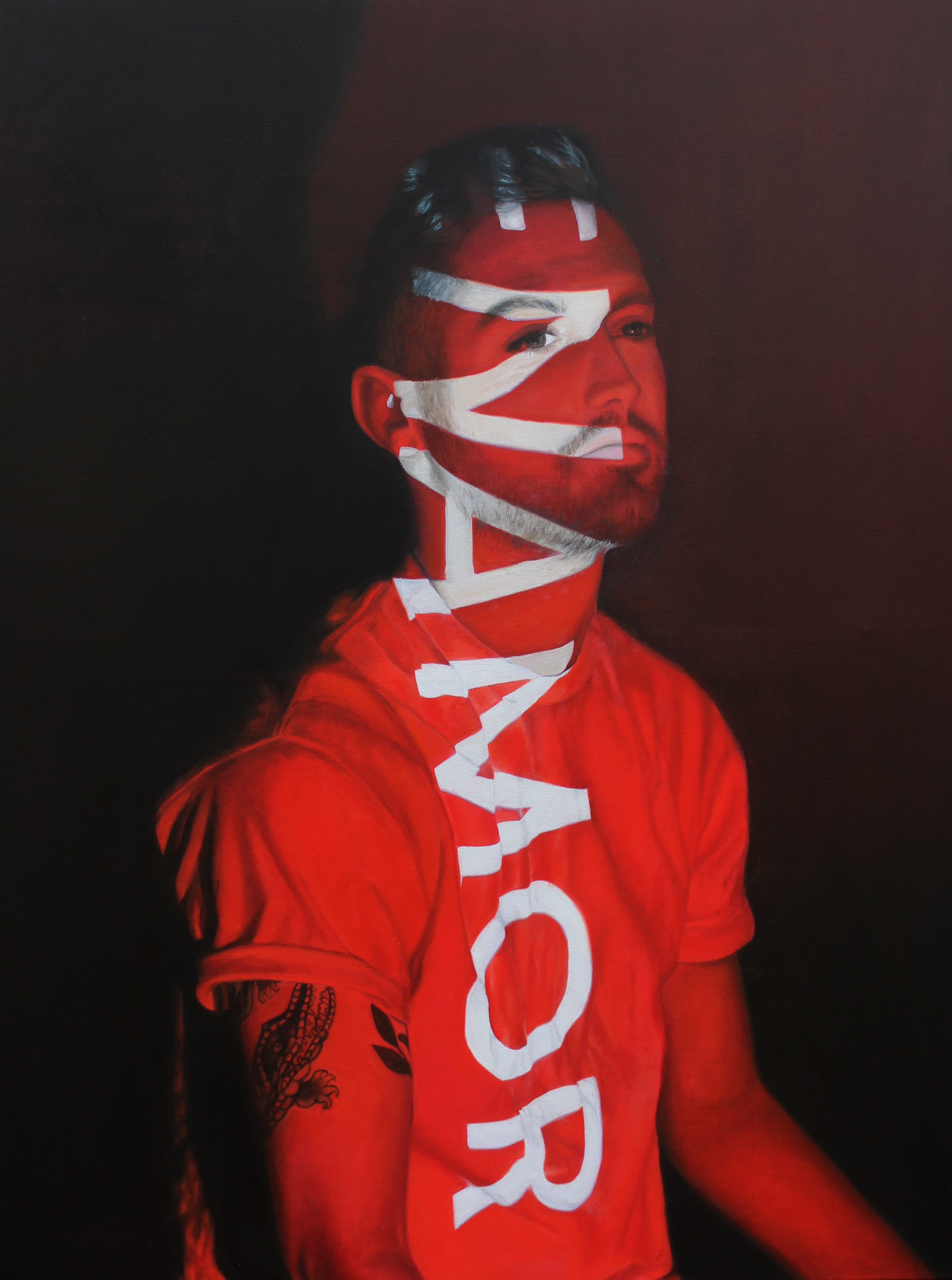 ENAMORED48X36IN | OIL ON CANVASSOLD