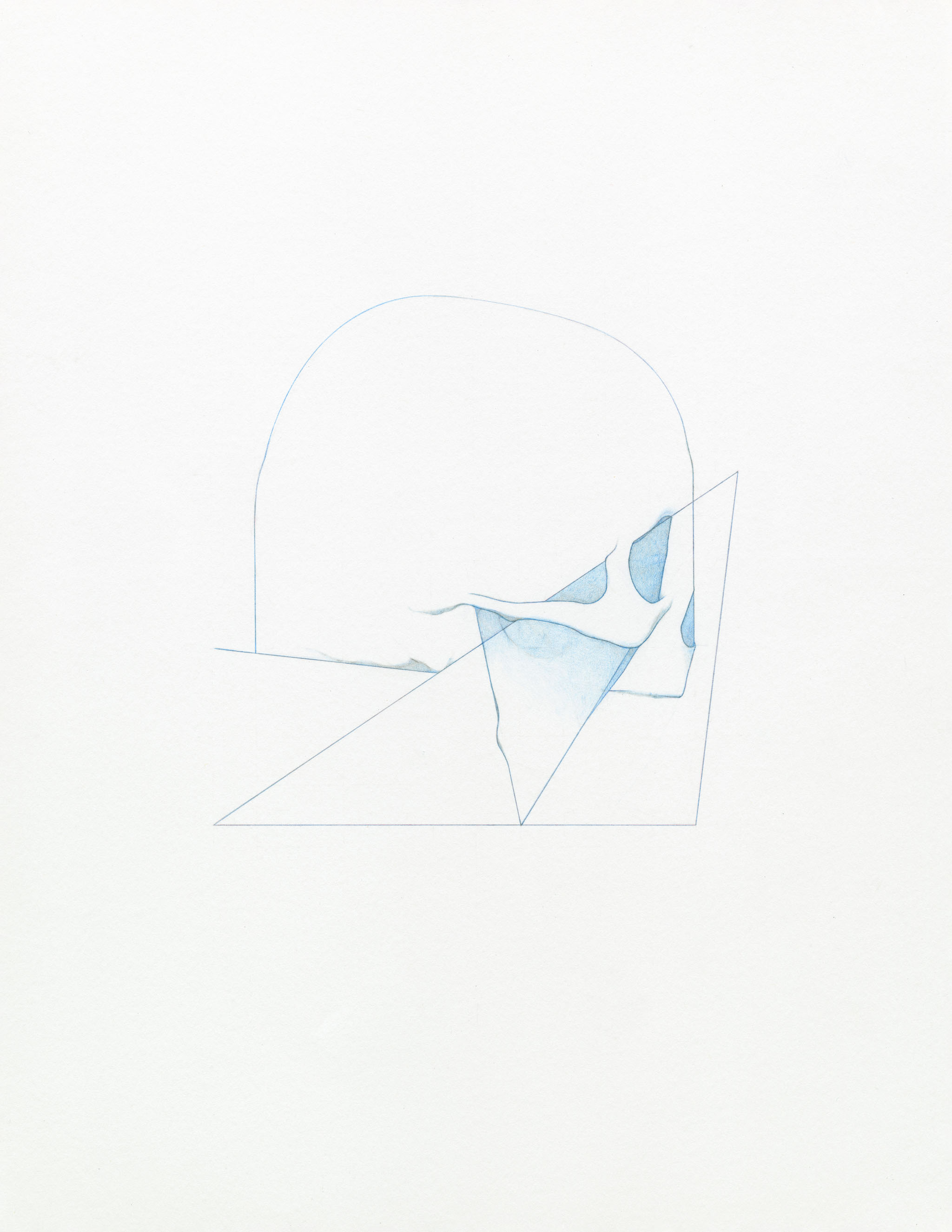 Radar 11x8.5 colored pencil on paper 2012