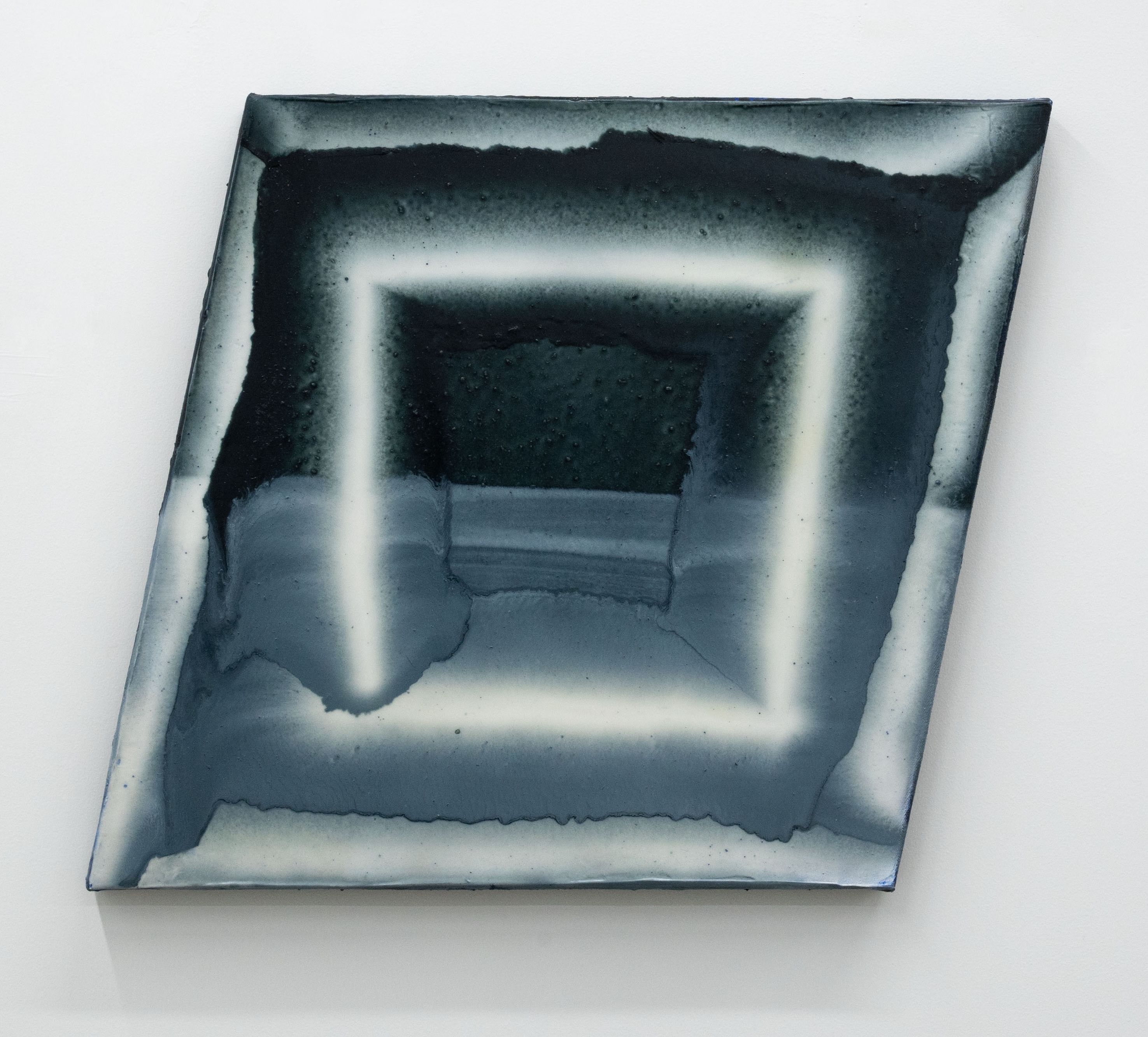 Inner square - Oil on fabric 46,5x55,5cm 2025