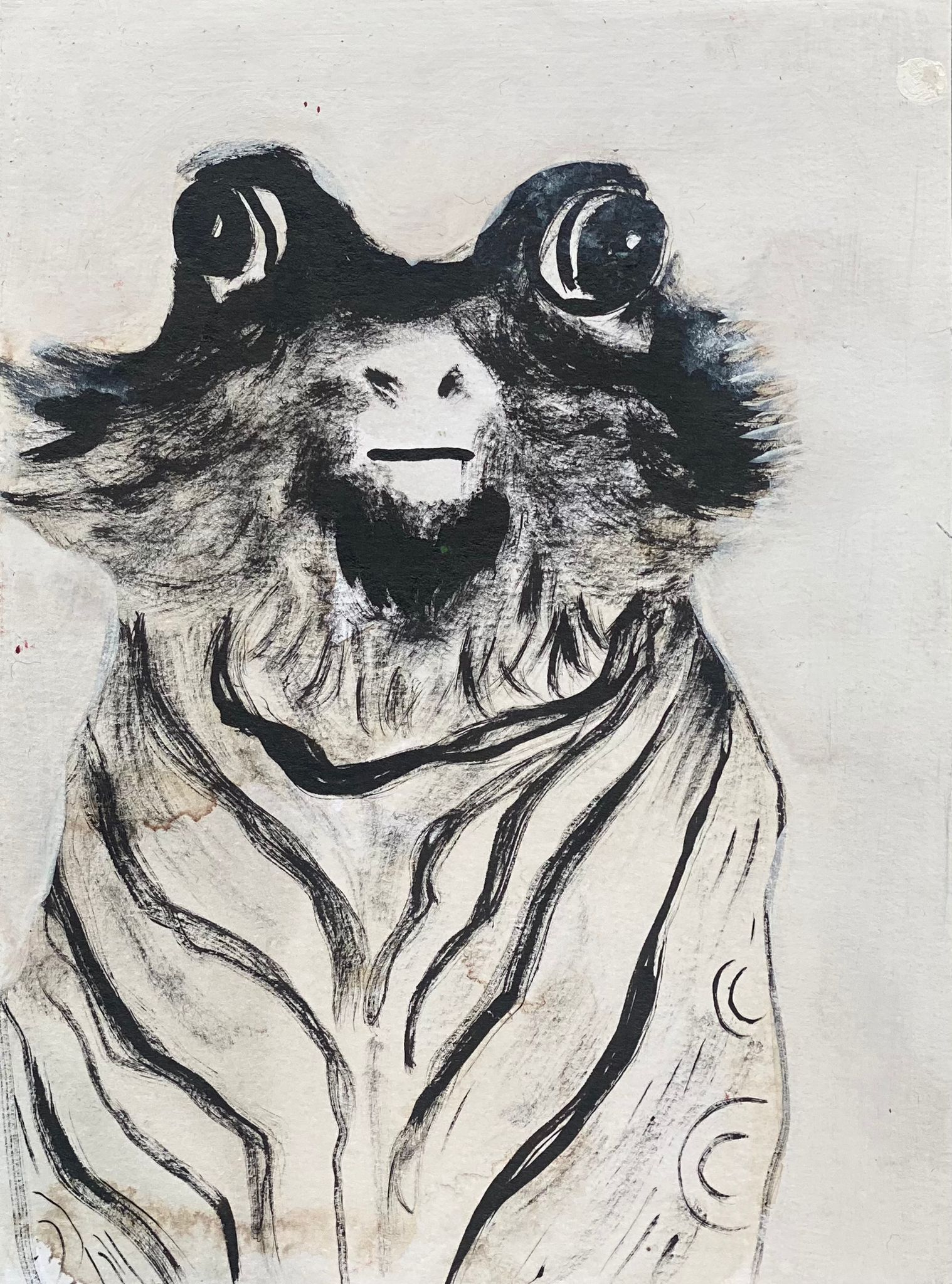 N.C. - Mixed media on paper - 15x11 cm