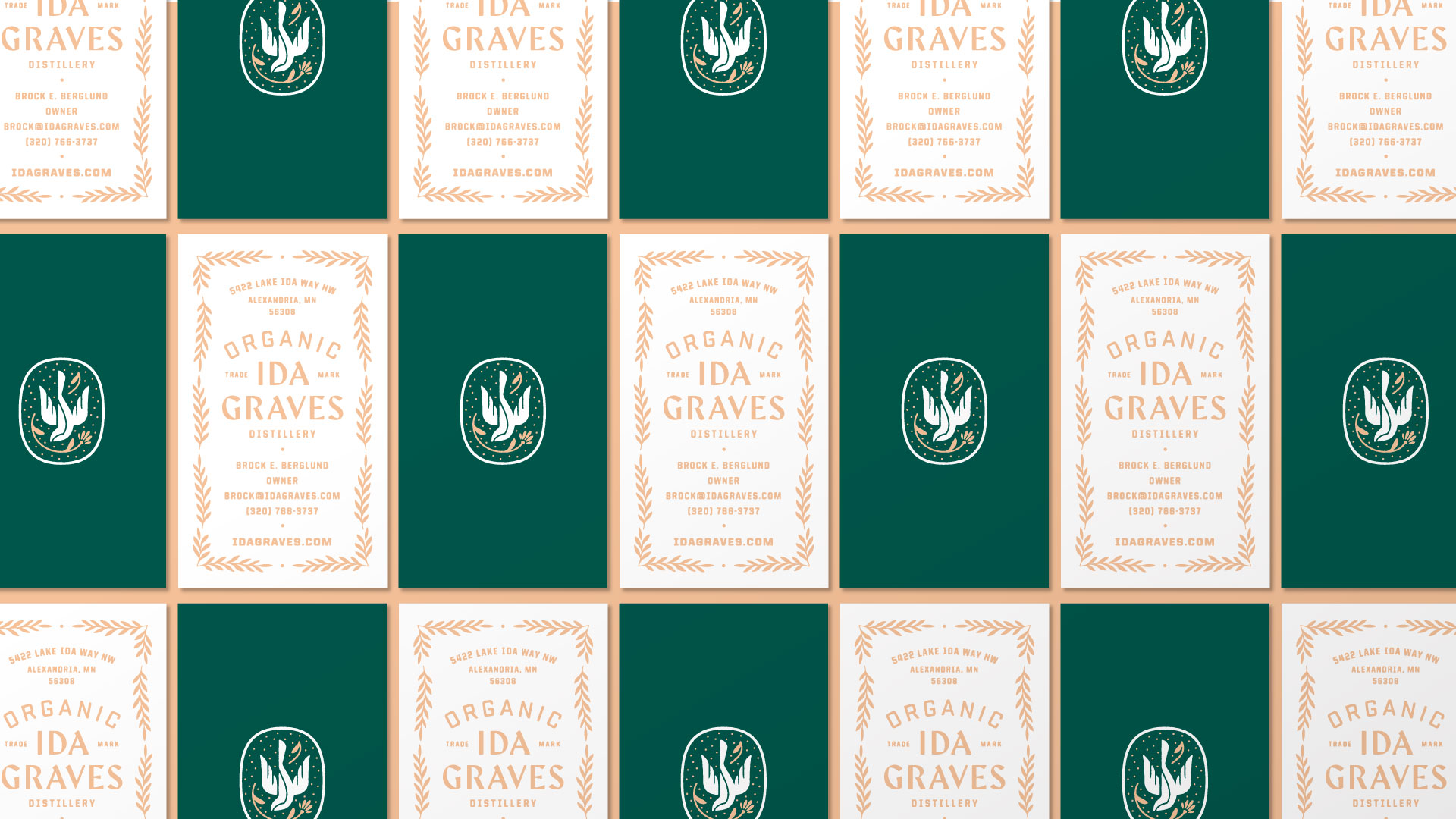 Ida Graves Distillery business card design by Buddy-Buddy