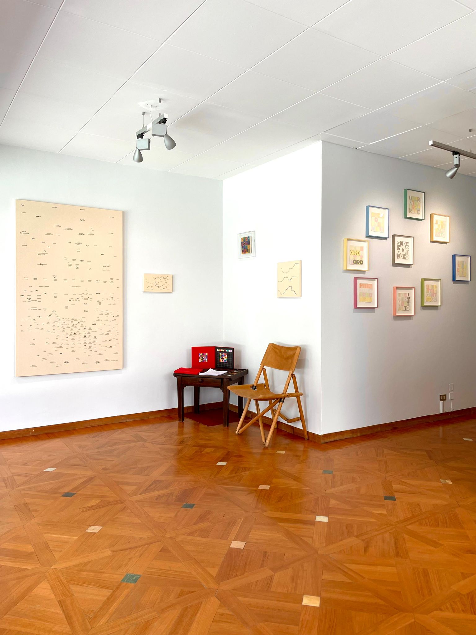 Dialogo sulle parole. Serena Gamba-Alighiero Boetti, NP-ArtLab, Sansicario Alto, 2024