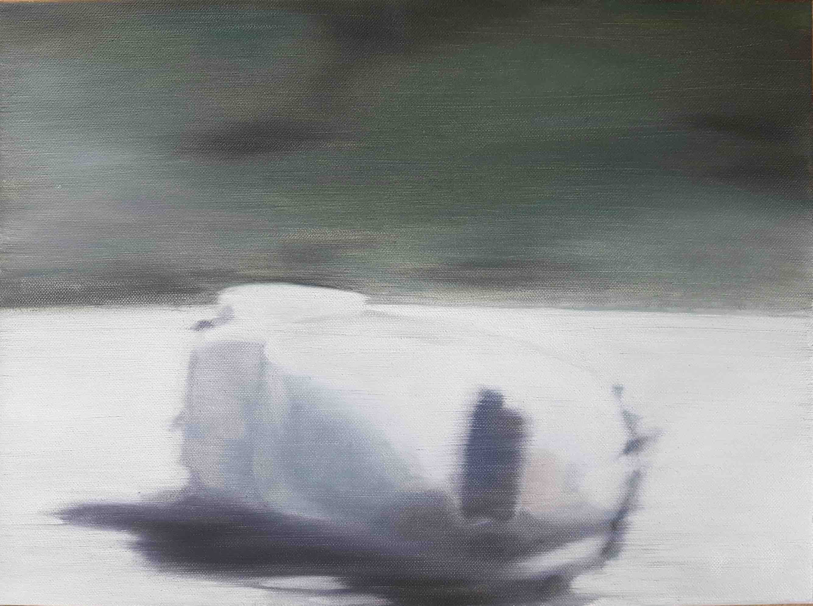 Käfer 5 201842 x 32cm, Öl auf Leinwand