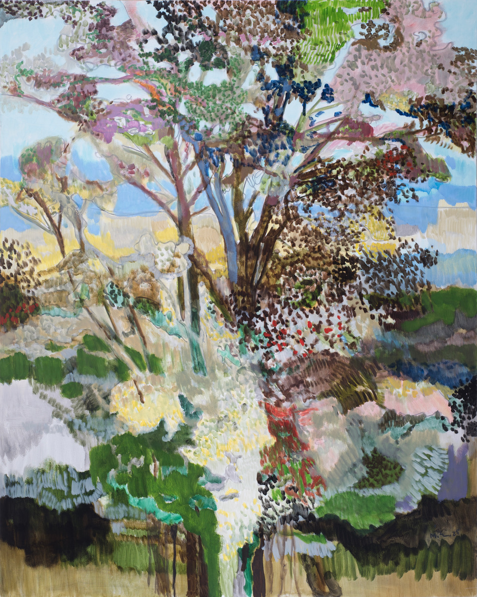   Morten Slettemeås: Sesong tre stor, 2025 Oil on canvas 98 3/8 x 78 3/4 in 250 x 200 cm