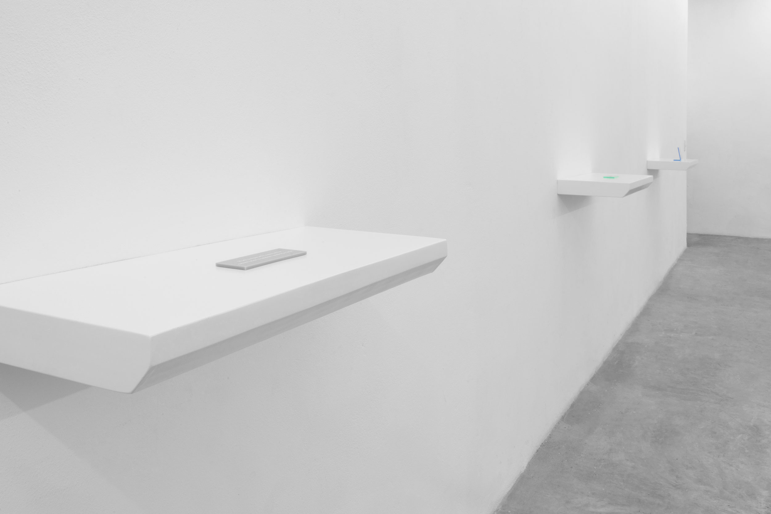 In Absentia 2021 In collaboration with Peter Saville Installation view FFprojects San Pedro Mexico (02 September – 06 November 2021)