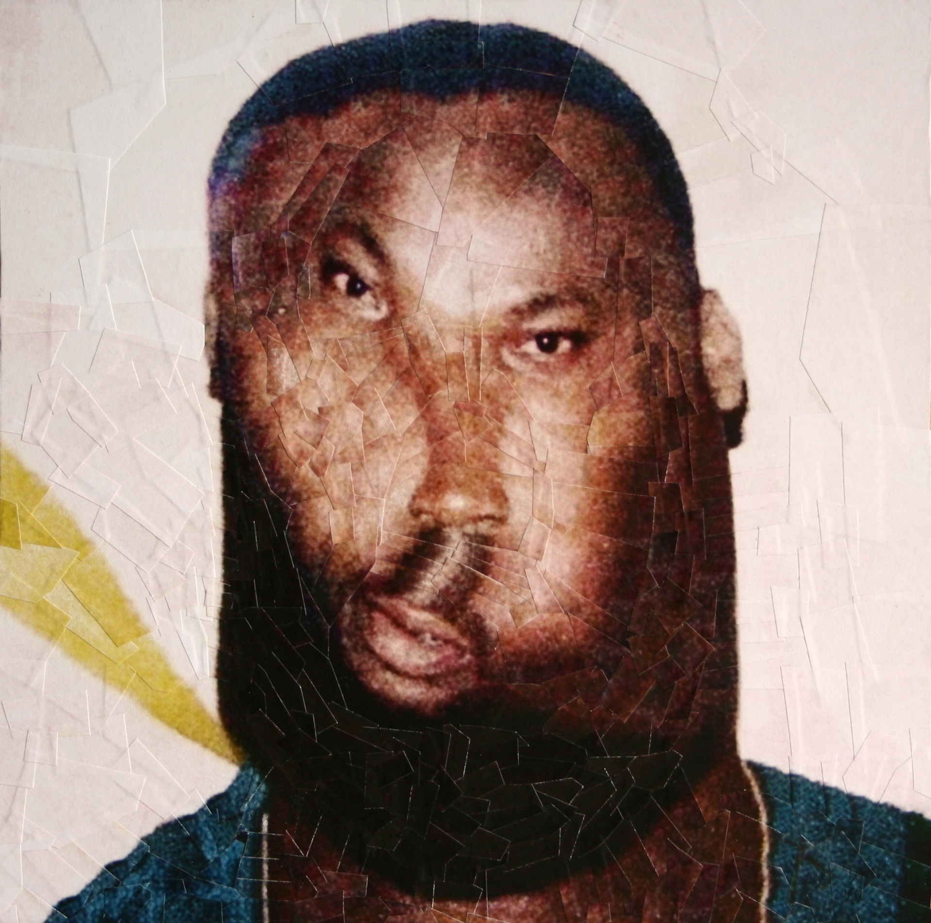 Christopher Coke 1, 2010, 9 x 9 inches