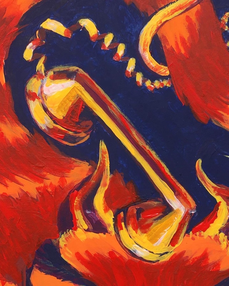 "Mighty Beast of Change" Detail