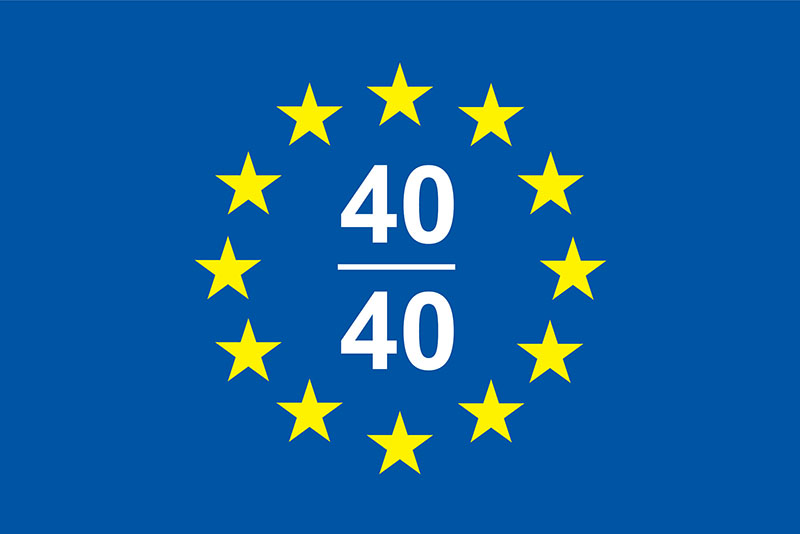 29/10/2014 - DISTINCTIONLaurent Gravier et Sara Martin Camara font partie des 40 lauréats des 40 UNDER 40