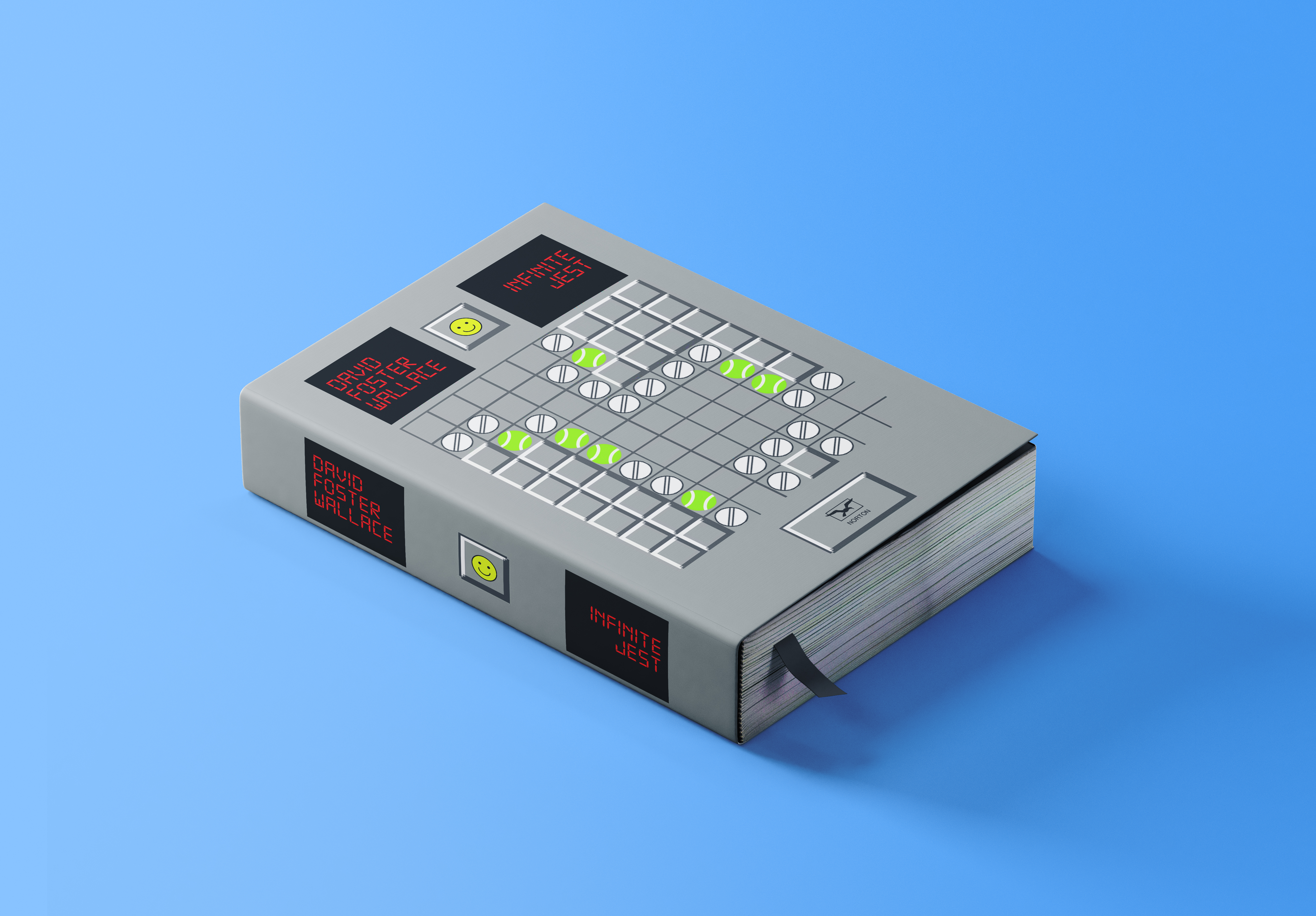 Infinite Jest Book Cover Concept