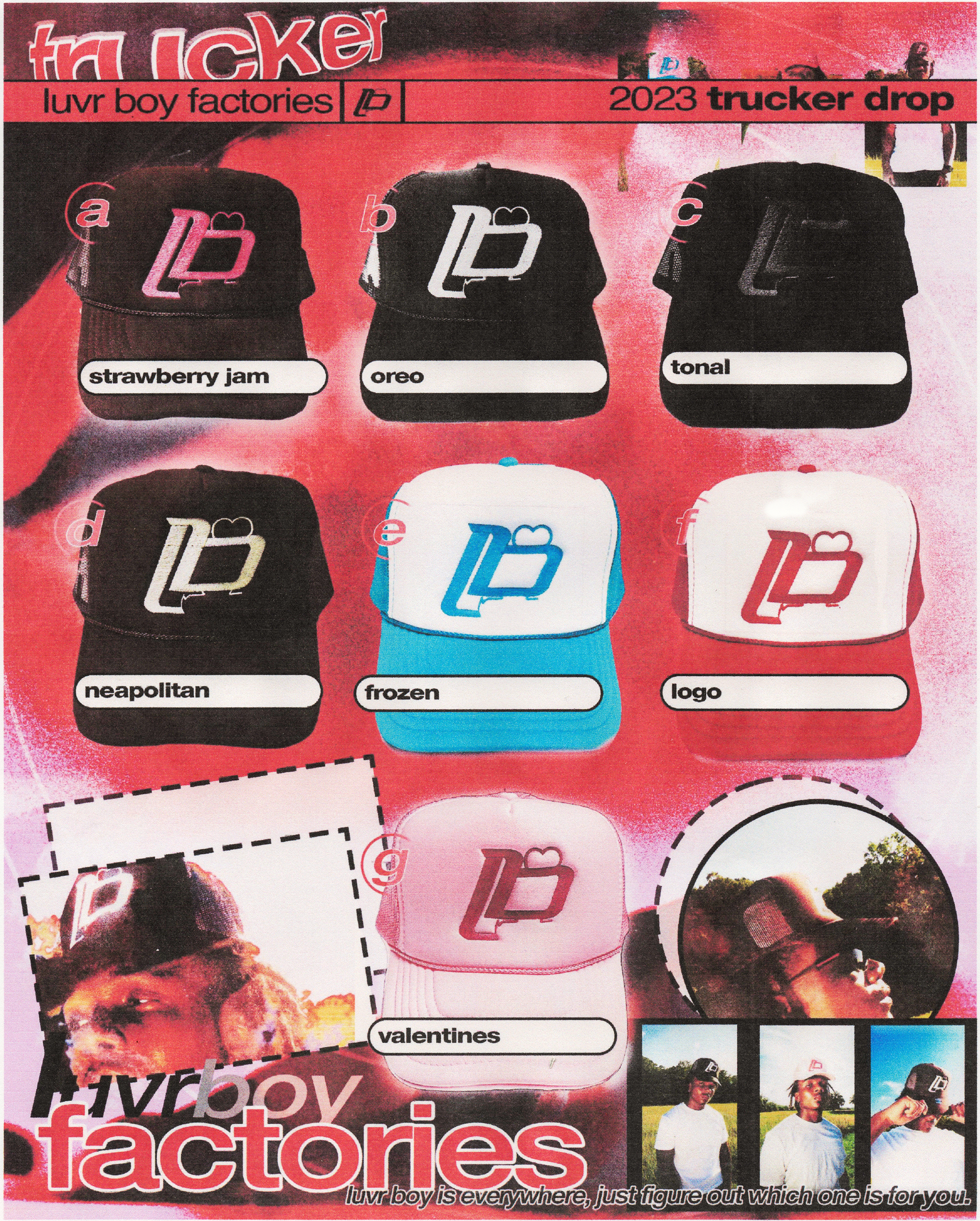 luvr boy factories trucker drop