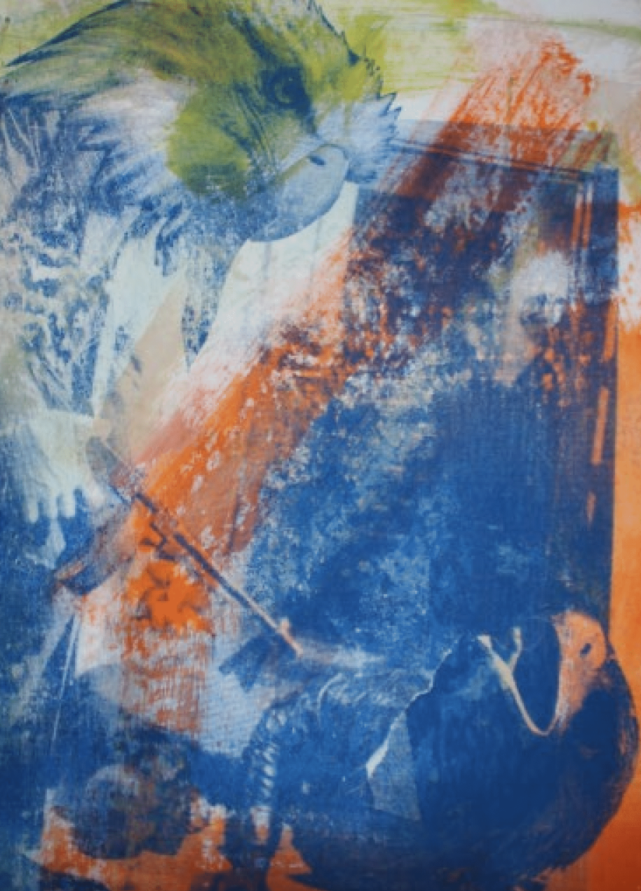 captured II., acrylic on canvas, 74x90cm, 2018/19