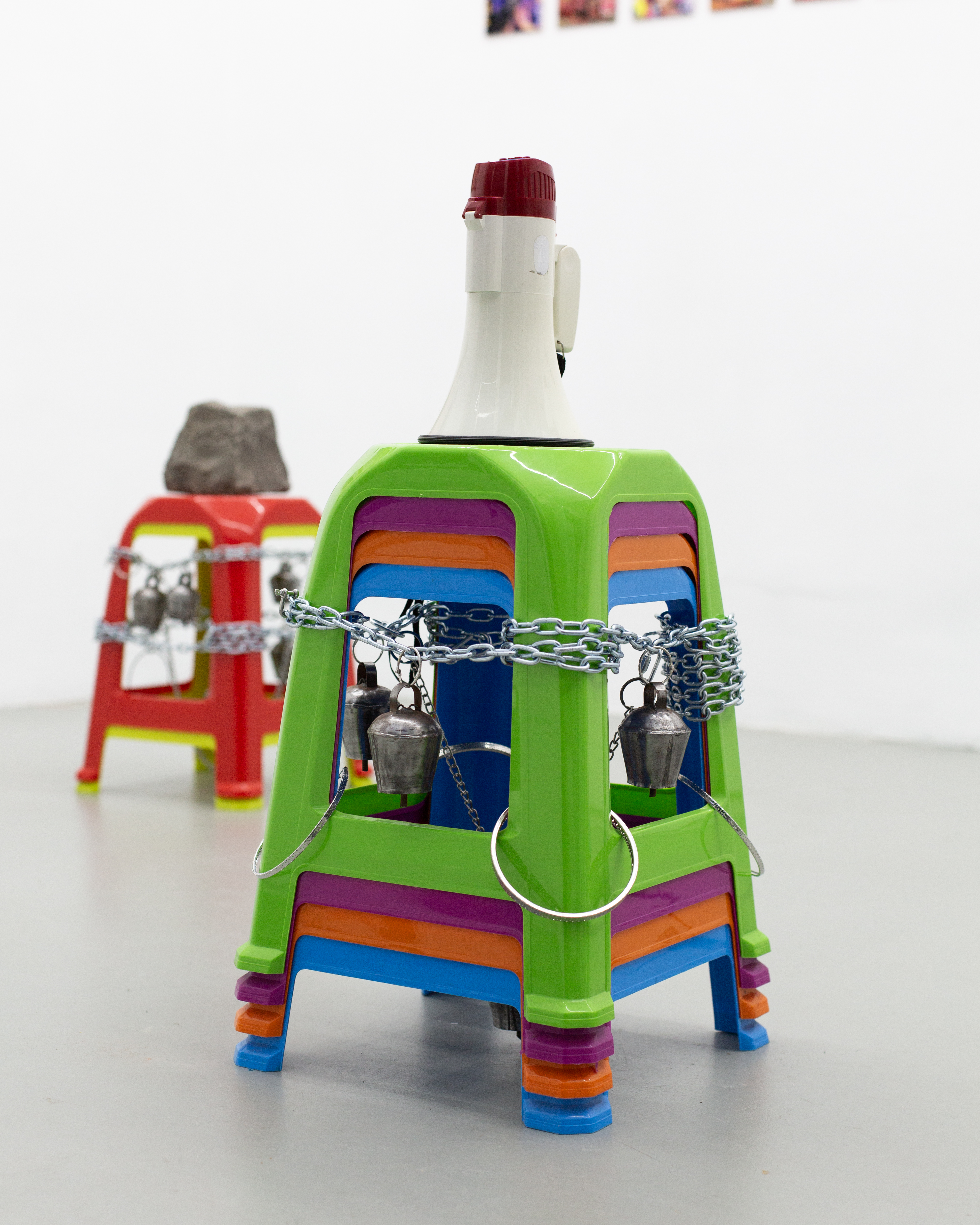 'Bad Spirit Chaser II', 2024- 2025 Mixed Media Variable dimensions