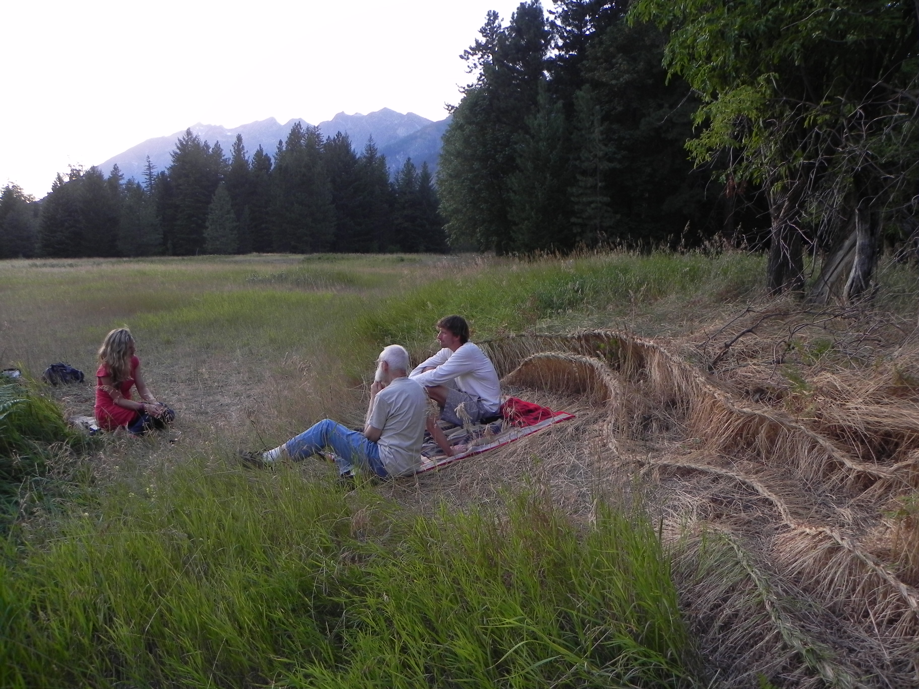 Skygazing, Stehekin, WA, 2013. Micro-residency in a spectacularly beautiful and remote town at the north end of Lake Chelan.