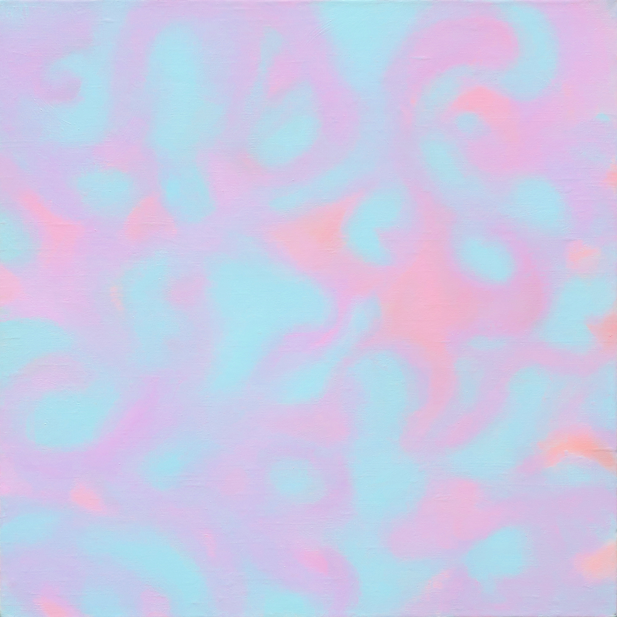 "Vormumine nr 2" / "Shaping No. 2"40 x 40 cm, oil on canvas, 2024 800€
