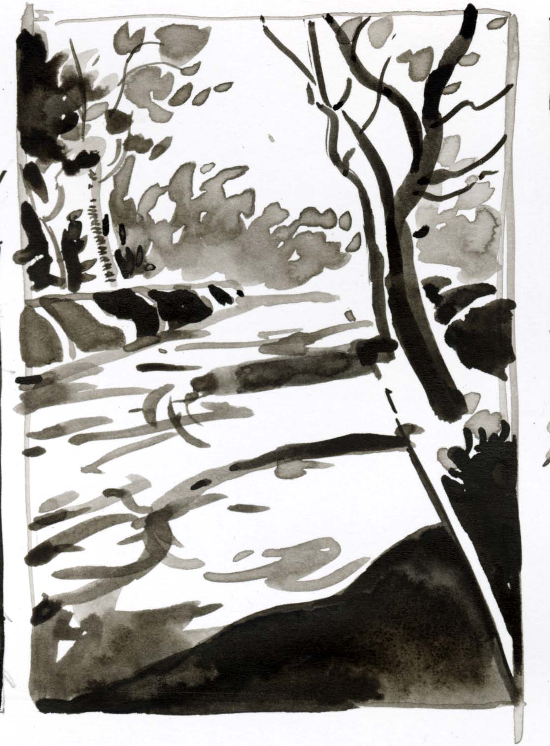 Afternoon Parking Lot