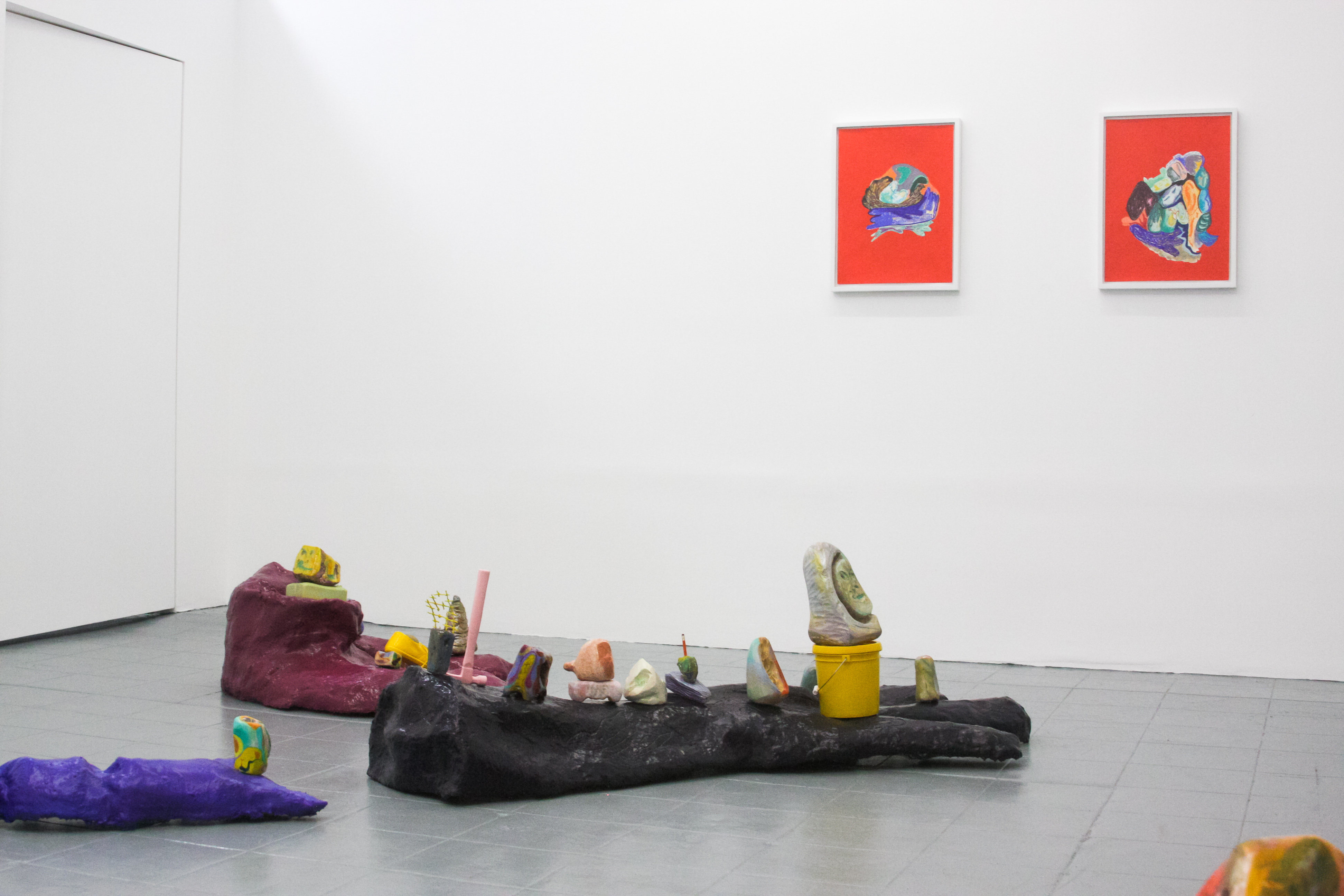 i leave this standing stone to be a sign installation at Best Practice, San Diego. March 16 - April 13, 2019