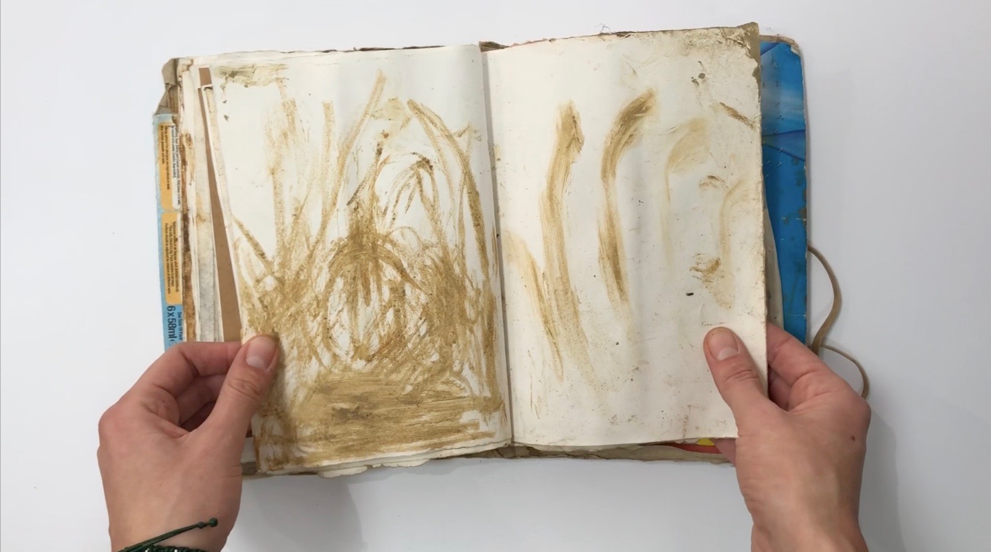 Sketchbook from research trip to Guatemala funded by The Stanley Picker Gallery Travel Award