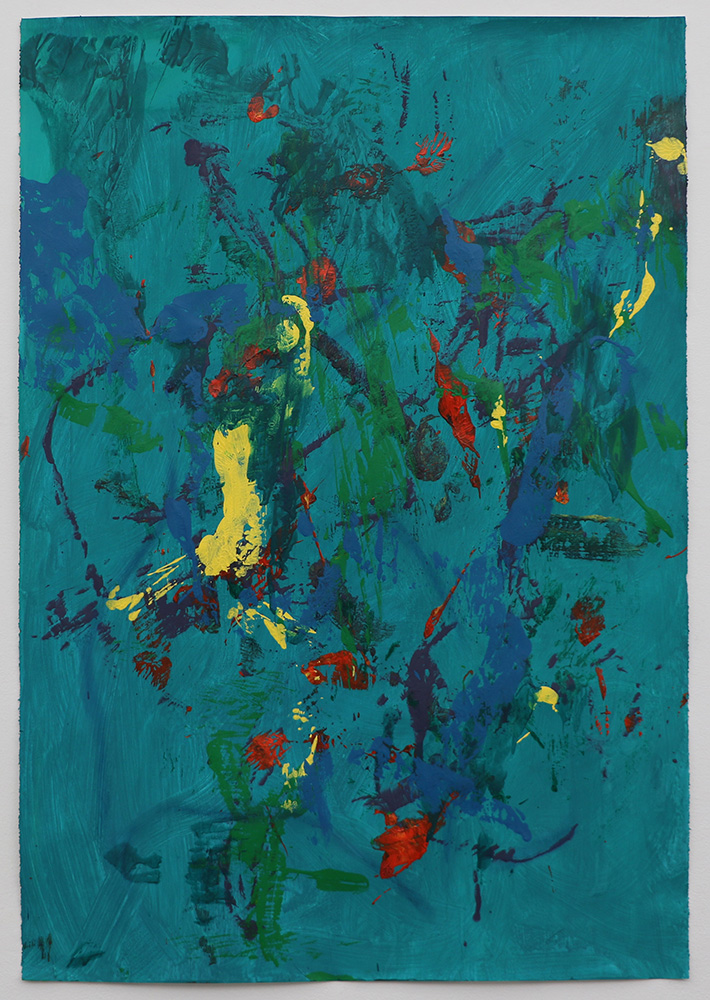 NumatikaAcrylic, Pastels, and Watercolor on Paper 30x44"