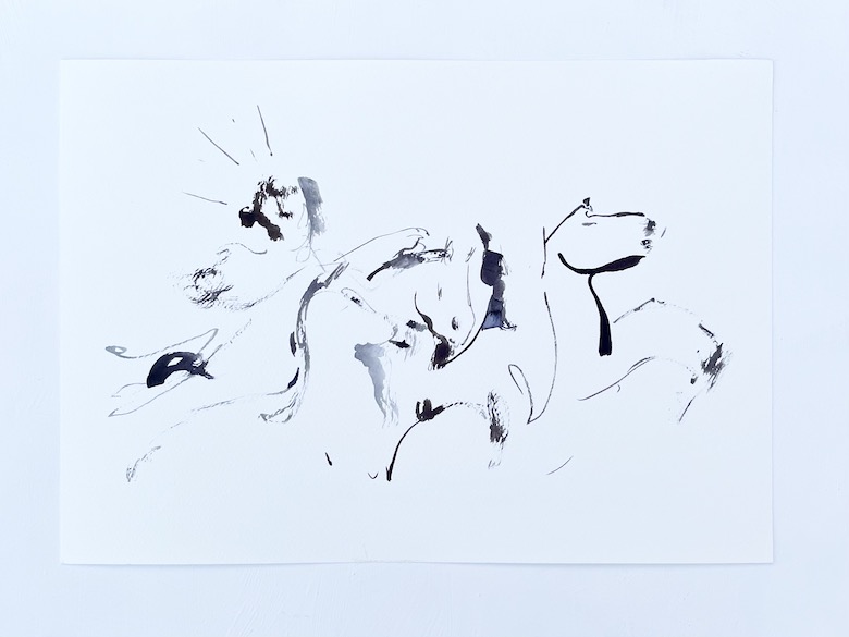 Victory Parade / 11 x 17" / Watercolor on paper