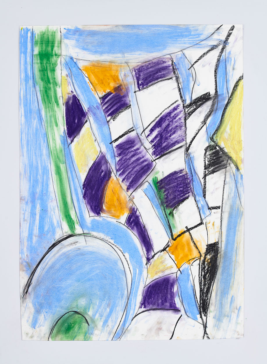 Monster Hydro, 2019. pastel on paper 95cm x 65cm