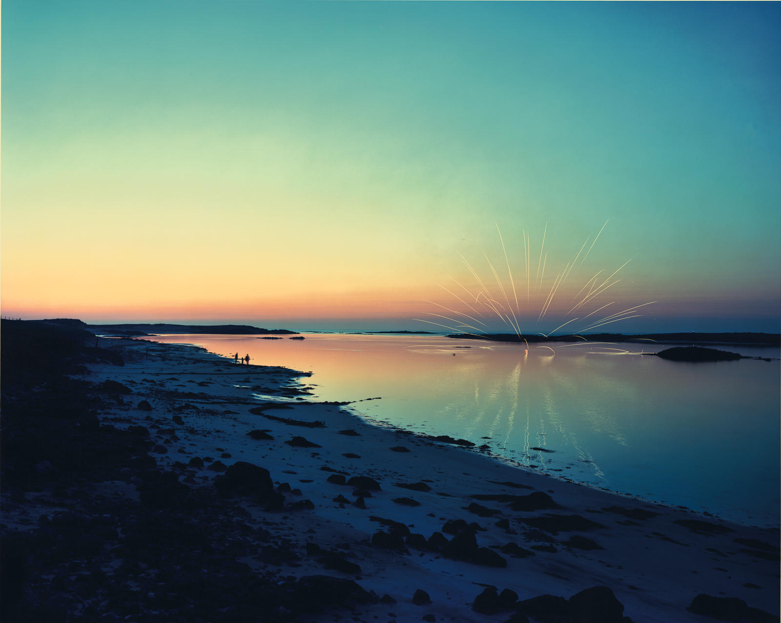'Firework. North Uist'