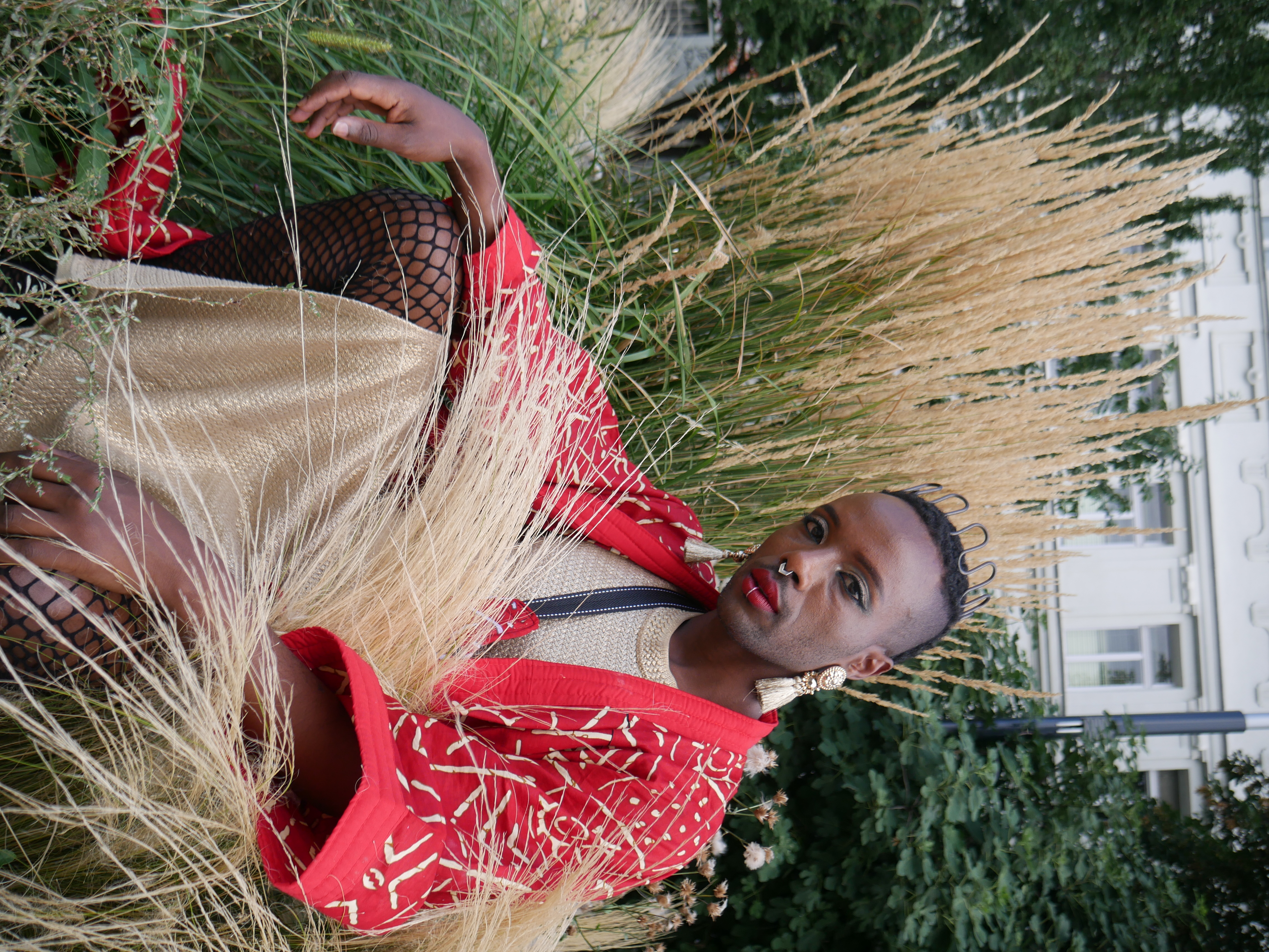 Photoshooting Faris Cuchi Gezahegn, Keith Zenga King and Mzamo Nondlwana, 2019