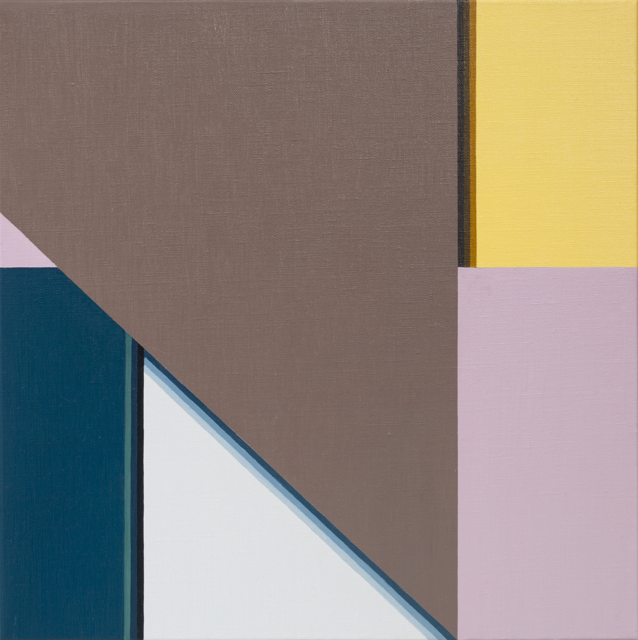 A Shape of Taste no.18, Oil on Linen, 53x53cm, 2018
