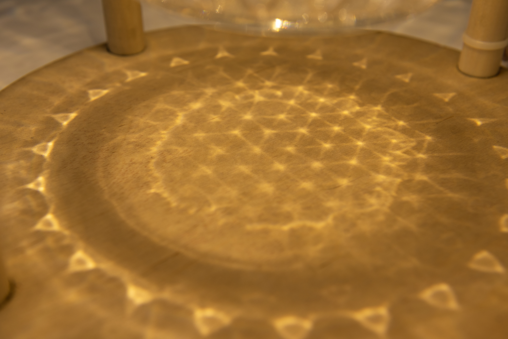 Water fractal shadow
