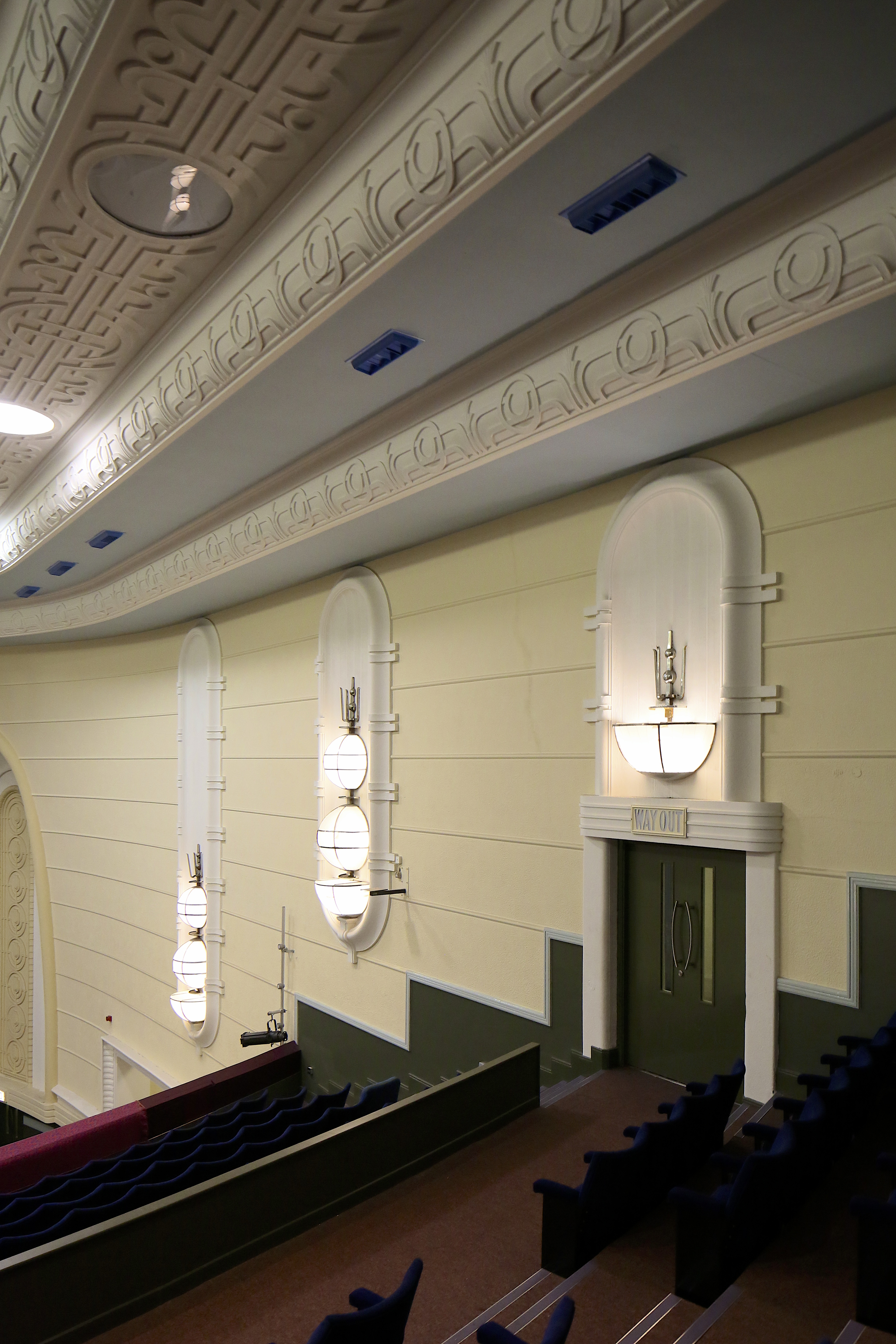 Wall Detail Dominion Centre Church, Former Gaumont Palace, 1934, Wood Green, London. Photo credit: Sirj Photography
