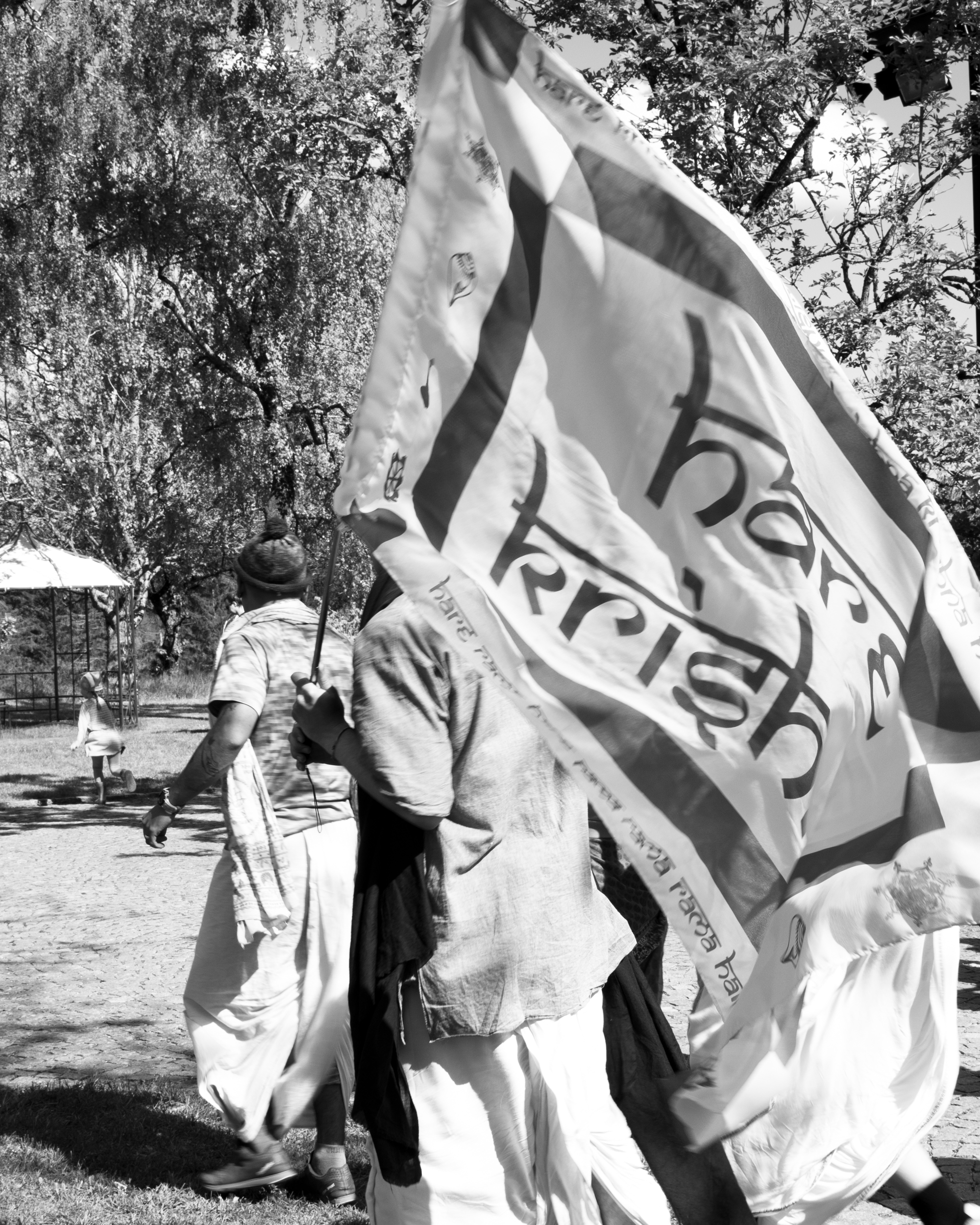 Kirtan during the festival