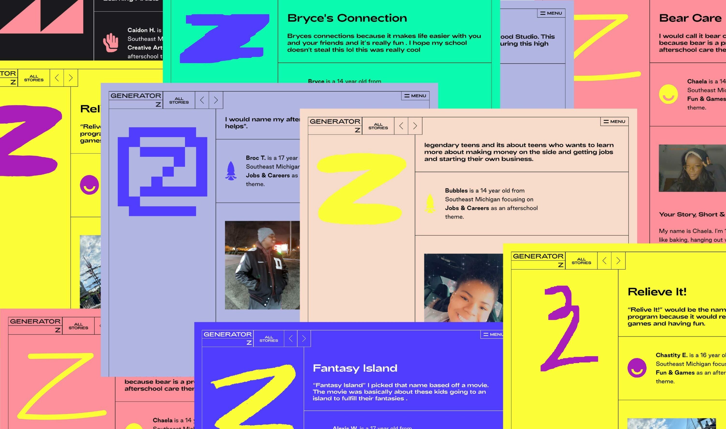 A collection of submissions by teens.