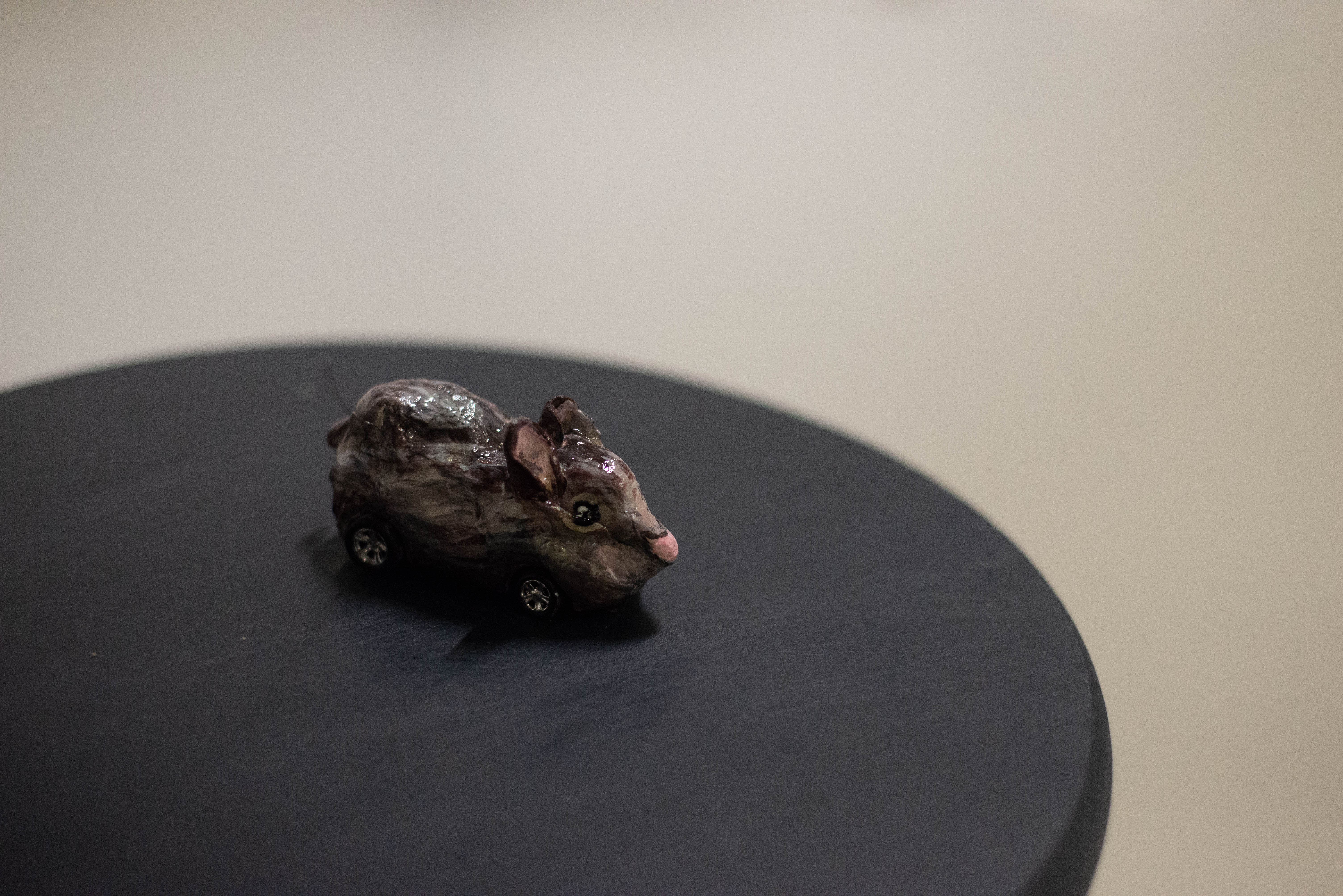 Reservation, Performance (2022) Remote control mouse prop for live performance 