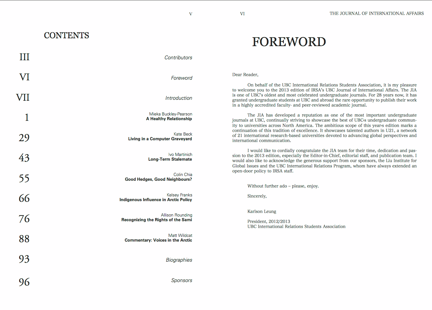 layout/publication design