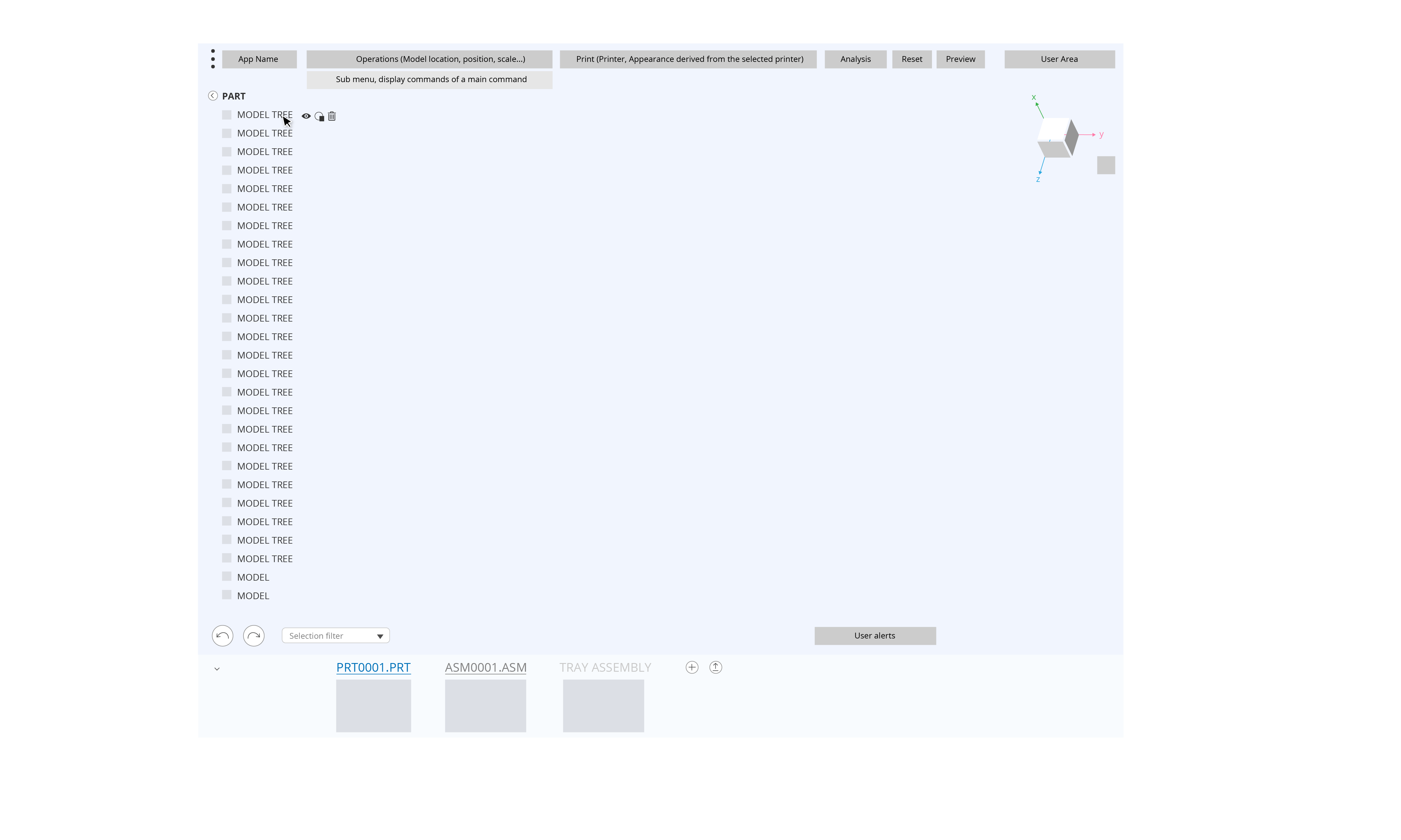 Expanded files area.