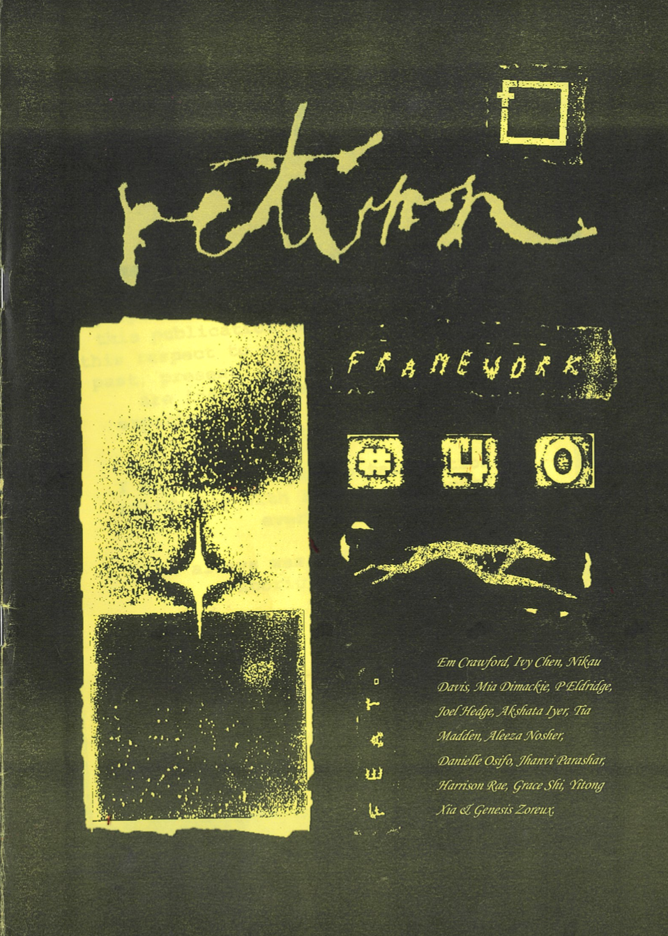 #40 Return | Ed. Sydney Jarrett