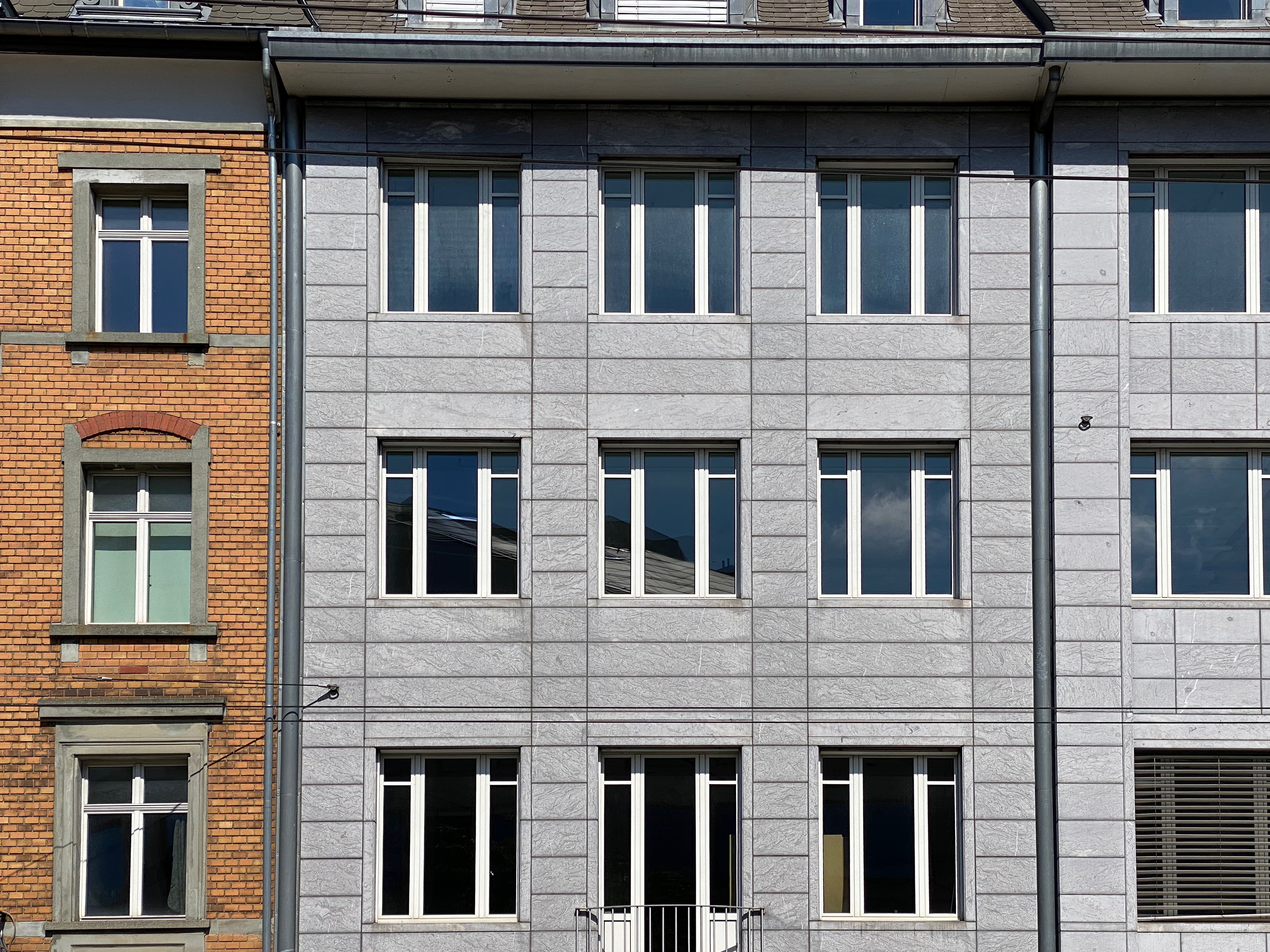 Sanierte Fassade