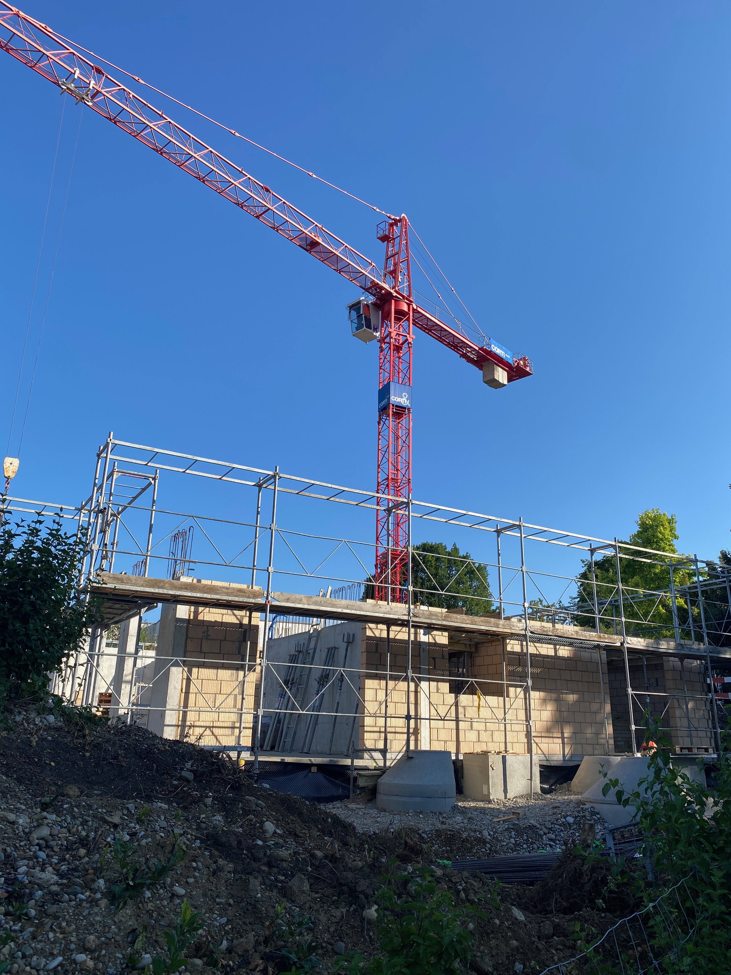 Baustelle August 2022