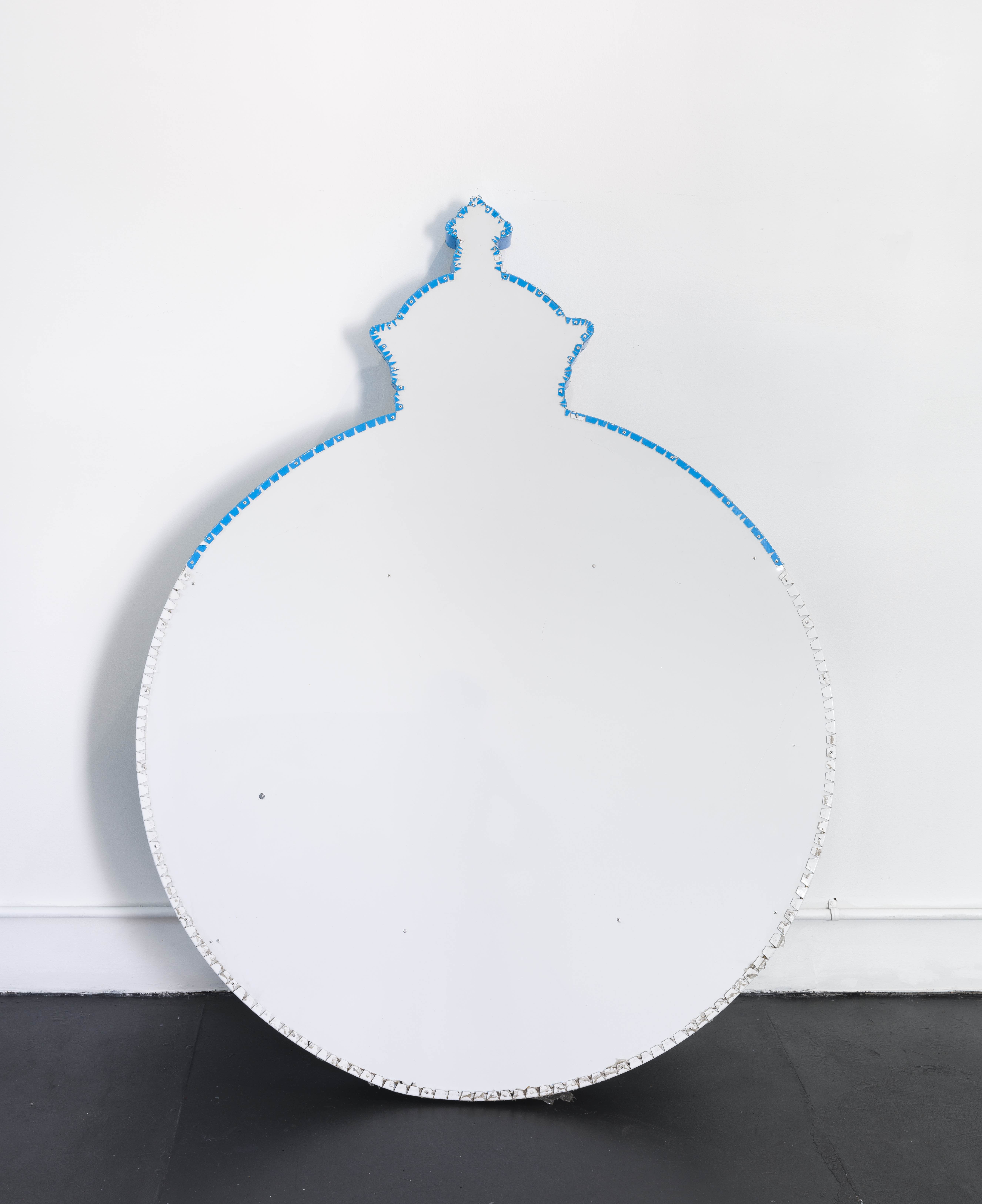 Marie Angeletti, DonkeyKongDuchamp, 2022. Plastic and aluminum, 71 x 51 in. (180.3 x 129.5 cm.)