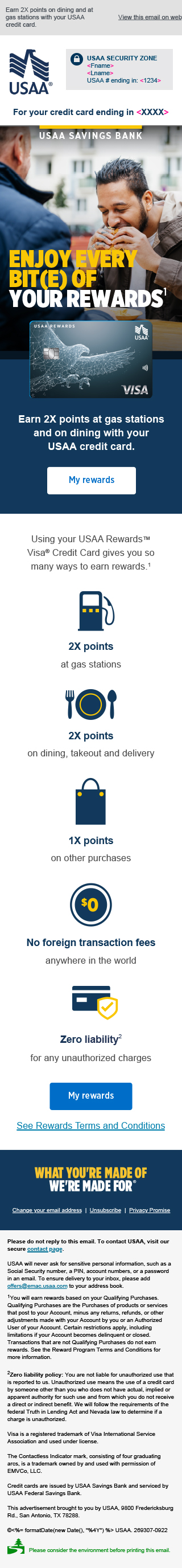 Visa - Rewards Card