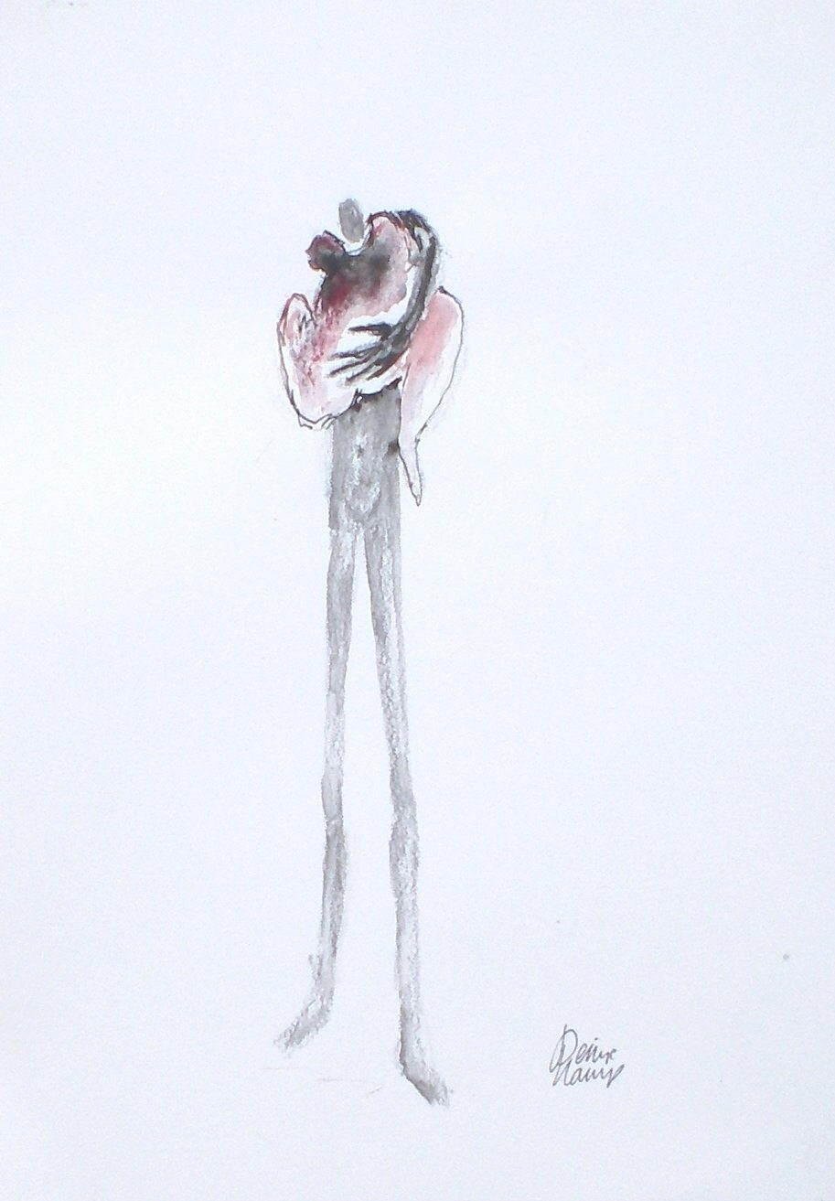 Be my guest Werk op papier Dit werk is verkocht.