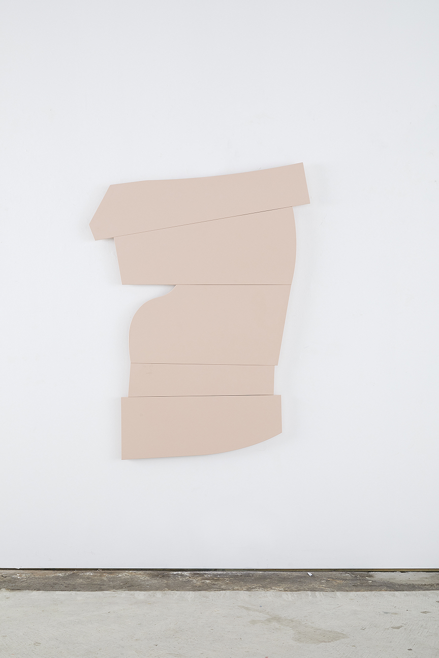 FOUR FINGERS, (2020)Acrylic enamel on timber 102 X 130cm 