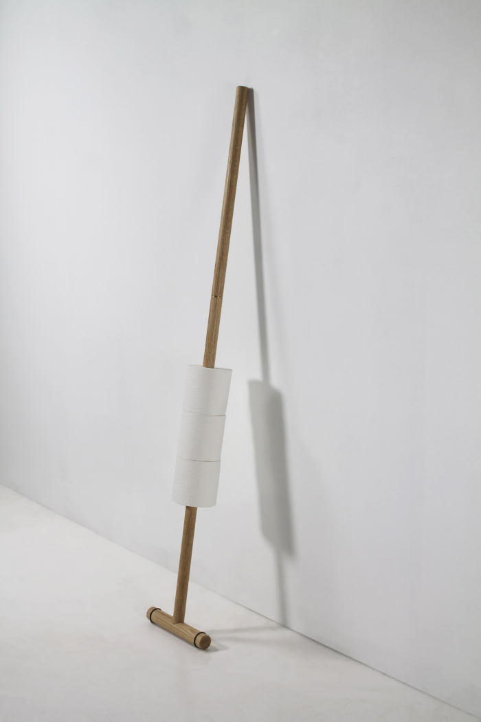 Pole Toilet paper holder, design: Lassi Alestalo