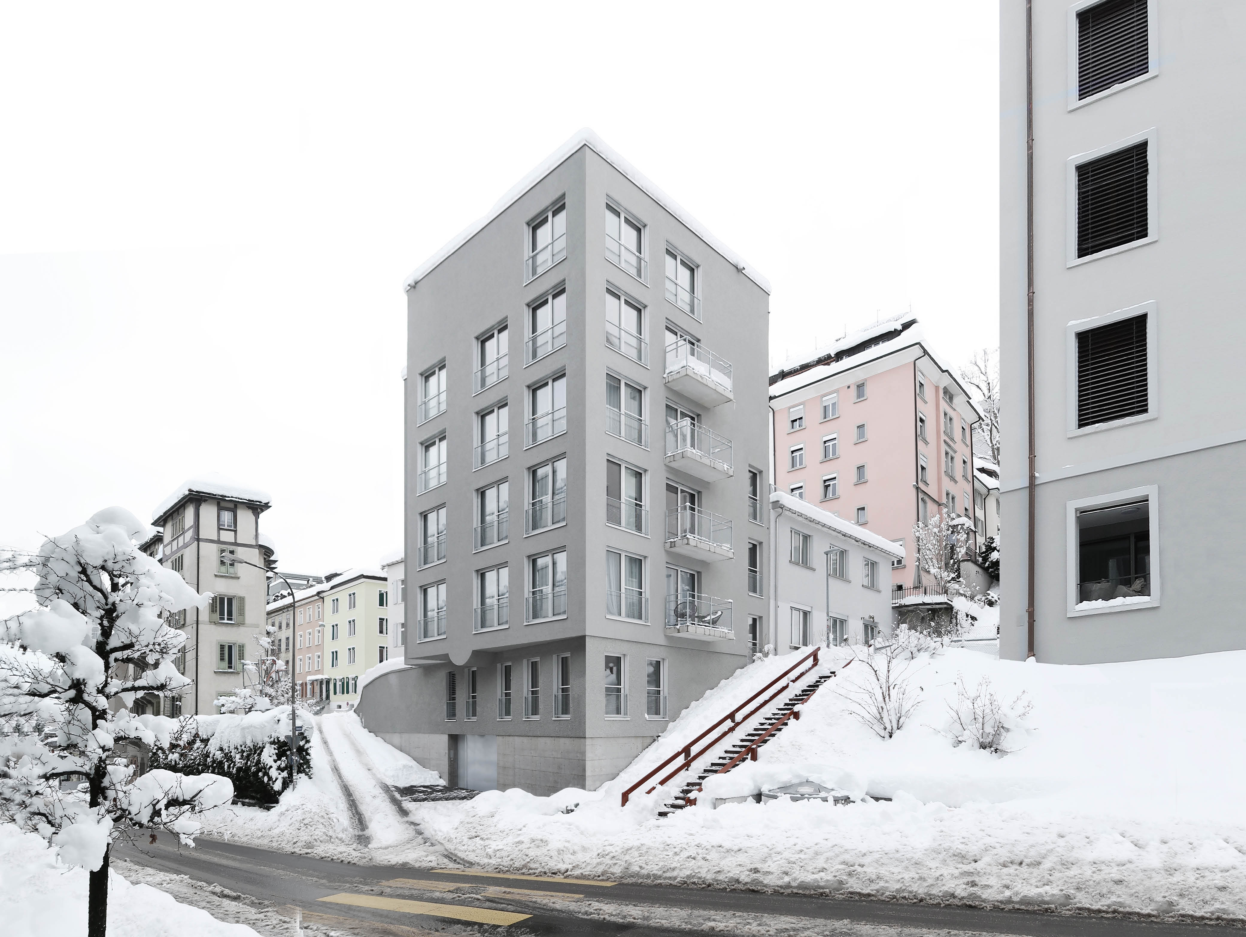 TitelNew Nail HouseKategorieWohngebäudeStatusGebautOrtSt. GallenDatum02/2021Titel: New Nail HouseKategorie: WohngebäudeStatus: GebautOrt: St. Gallen Datum: 02/2021