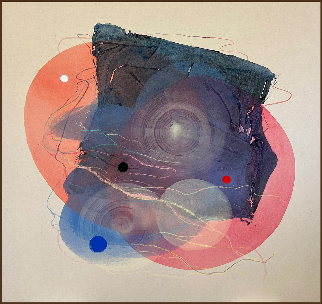 Search, 2023, 124x124cm