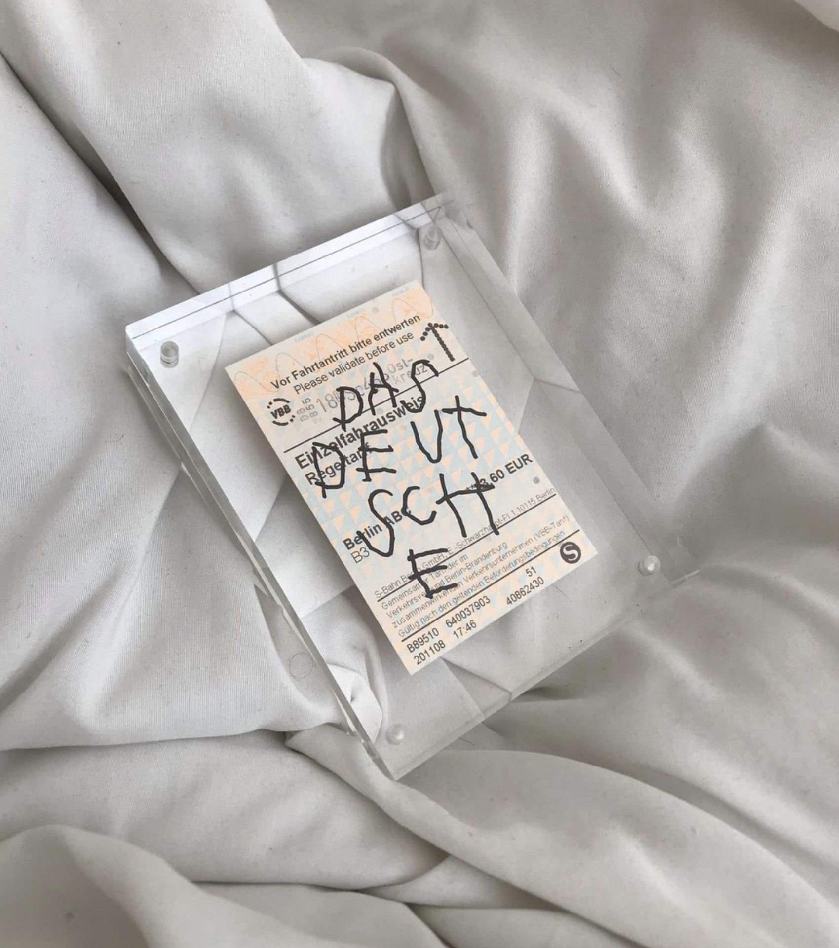 Dast Deutsche, 2021 Ink on paper